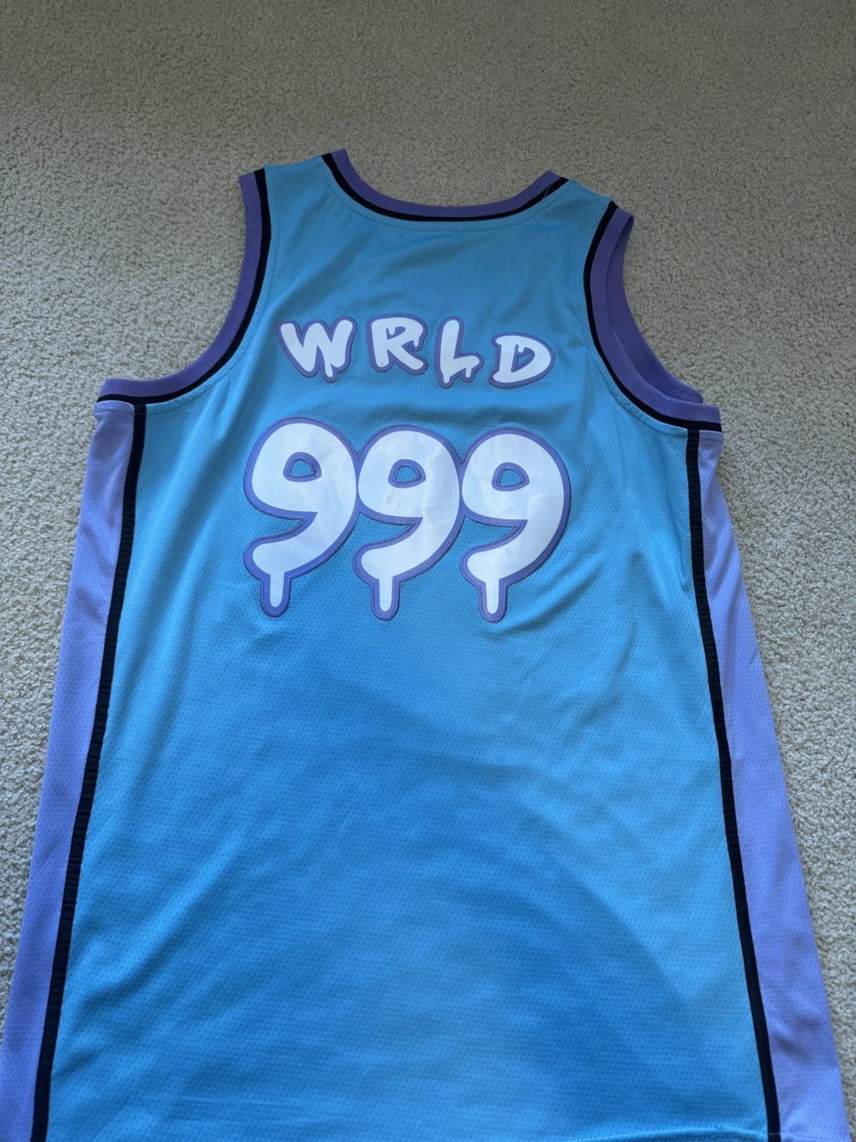 Lyrical Lemonade Juice wrld 999 jersey by lyrical lemonade Size US L / EU 52-54 / 3 - 2 Thumbnail