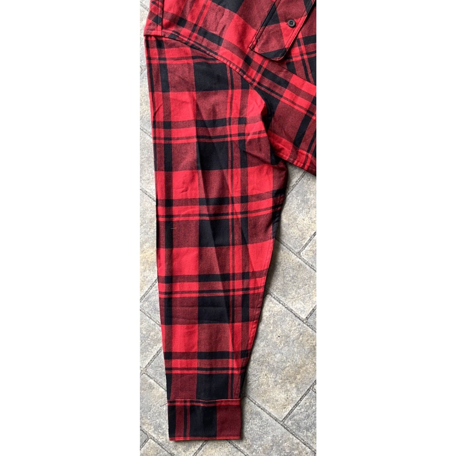 Vintage Blackcraft Cult MENS XL Lilith Red/Black Plaid Flannel Long Sleeve Shirt NEW NWT Size US XL / EU 56 / 4 - 5 Thumbnail