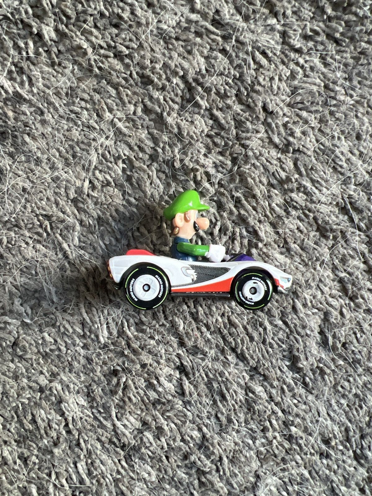Nintendo 2019 Mattel Nintendo Hot Wheels Mario Kart Luigi P-Wing Size ONE SIZE - 4 Thumbnail