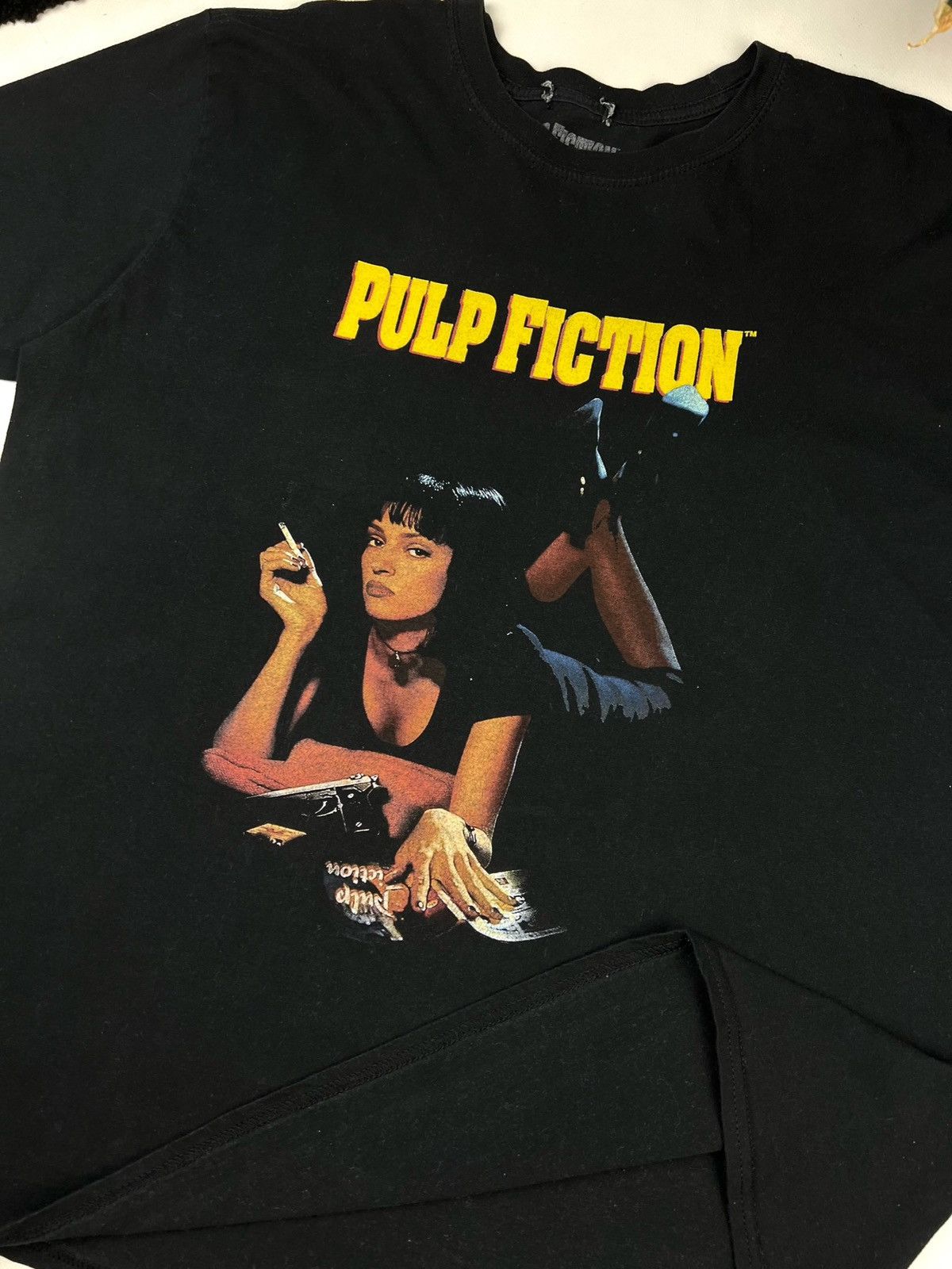 Vintage Vintage Pulp Fiction tshirt movie Size US XL / EU 56 / 4 - 2 Thumbnail