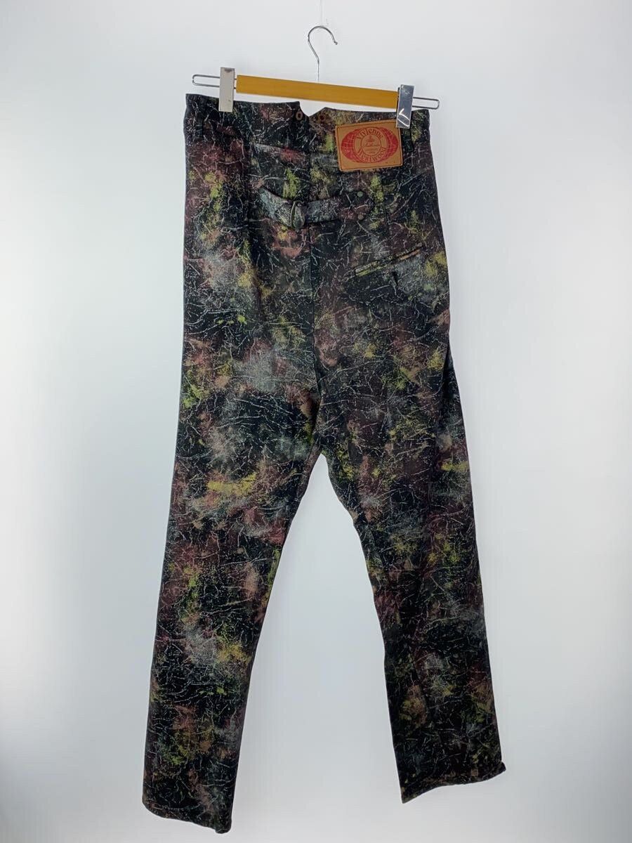 Vivienne Westwood Vivienne Westwood Monogram Cotton Pants Multi Colour Size US 28 / EU 44 - 2 Thumbnail