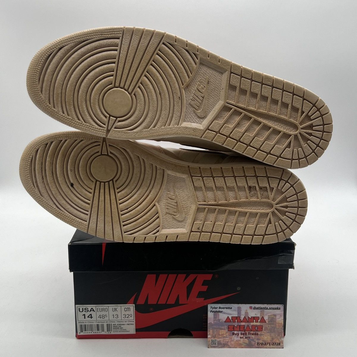 Nike Air Jordan 1 high guava ice Size US 14 / EU 47 - 8 Thumbnail