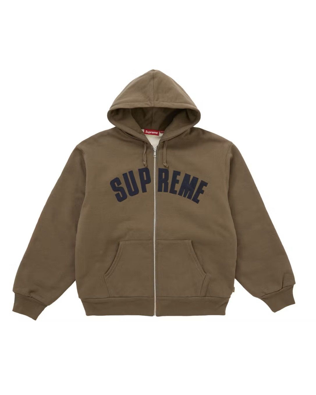 Supreme Supreme Hooded Zip Up Thermal Leopard | Grailed