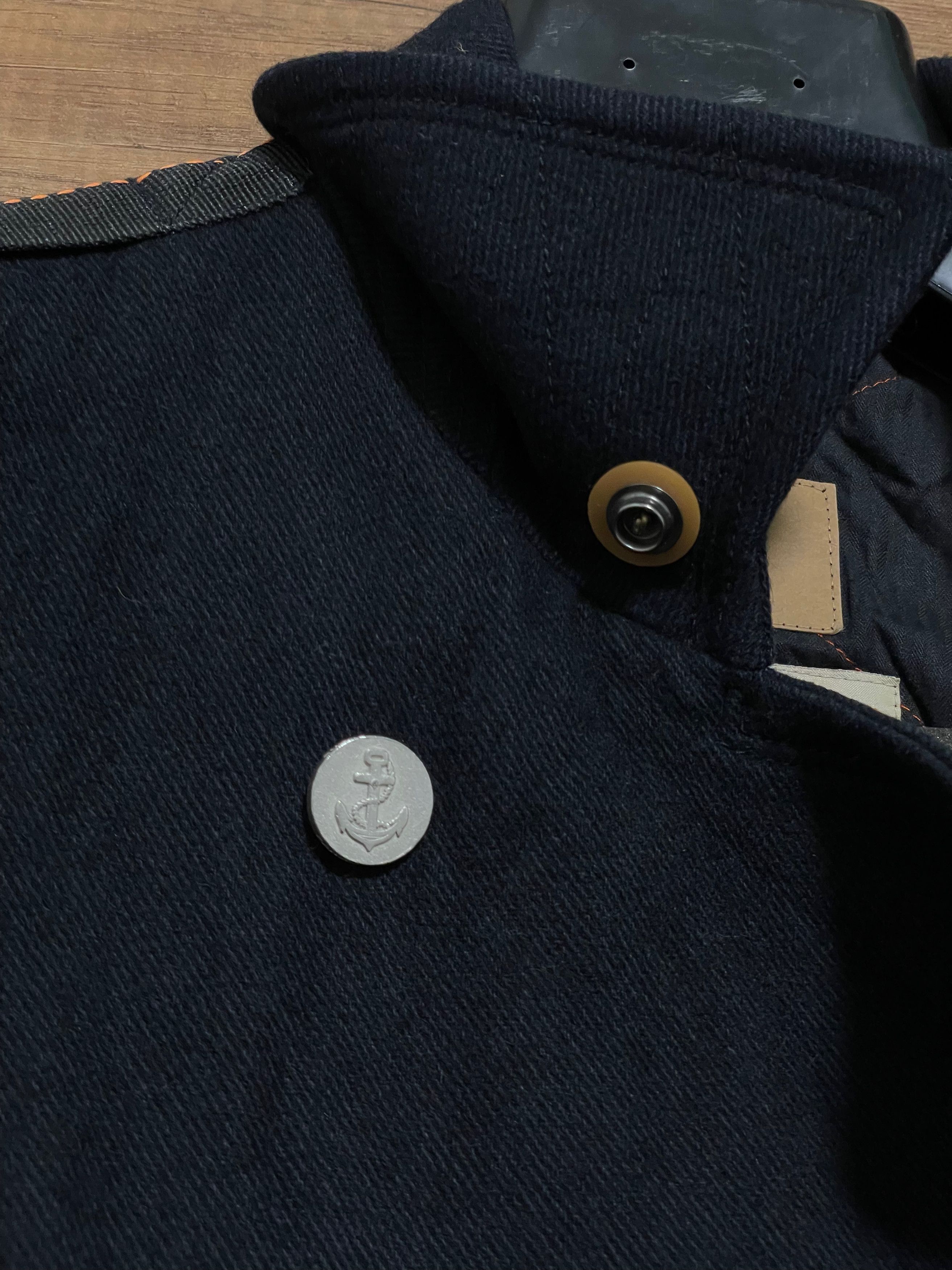 Parajumpers Parajumpers Navy Multipocket Royal Wool Peacoat Jacket Size US L / EU 52-54 / 3 - 13 Thumbnail
