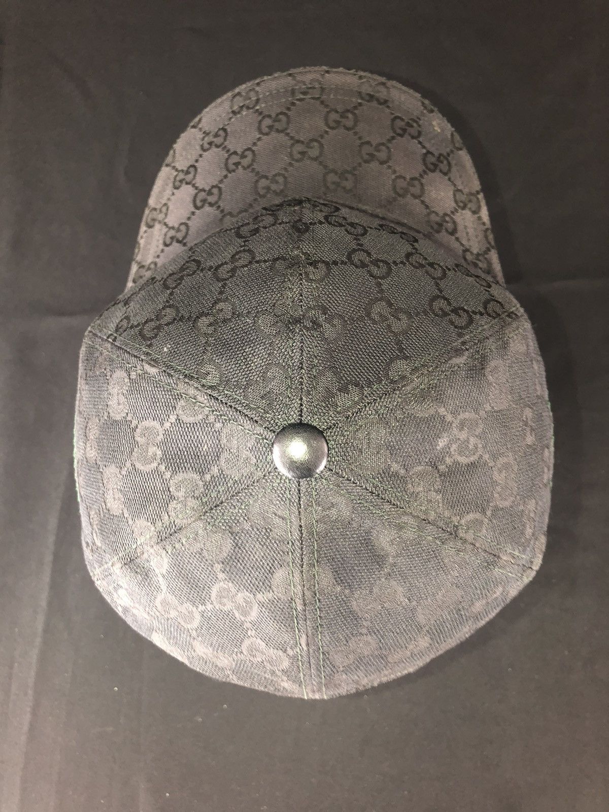 Gucci ORIGINAL GG CANVAS BASEBALL HAT WITH WEB Size ONE SIZE - 4 Thumbnail