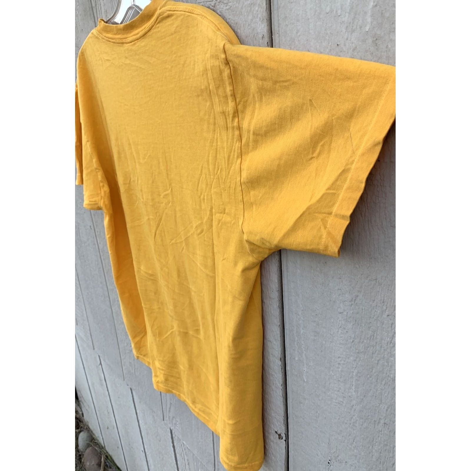 Vintage VINTAGE USC Trojans T Shirt XL Yellow Graphic Tee Mens 70s 80s Collegiate Pacific Cotton Short Sleeve Size US XL / EU 56 / 4 - 6 Thumbnail