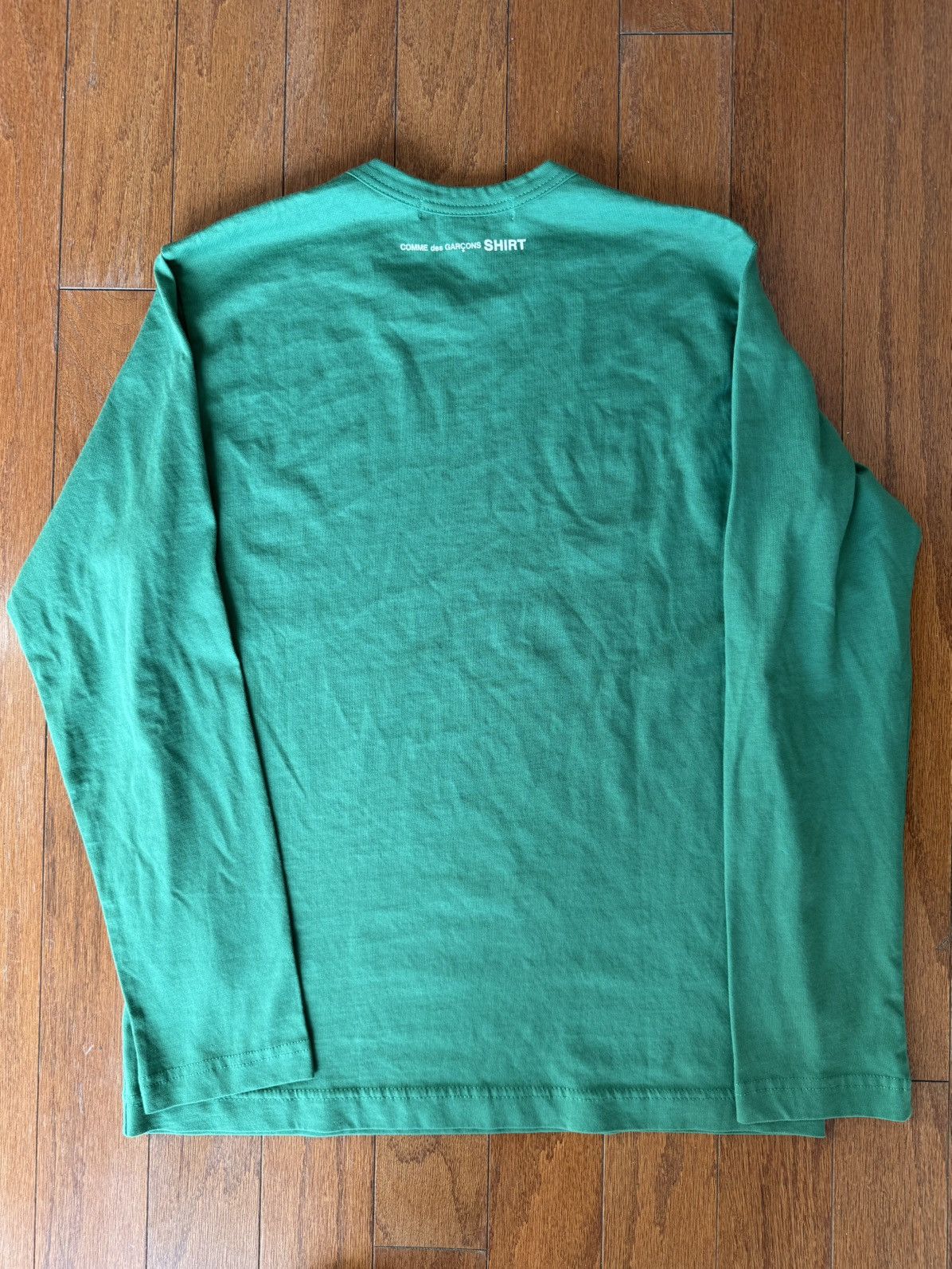 Comme des Garcons SHIRT Comme Des Garçons Shirt Men's Long Sleeve Cotton T Shirt Size US S / EU 44-46 / 1 - 3 Thumbnail