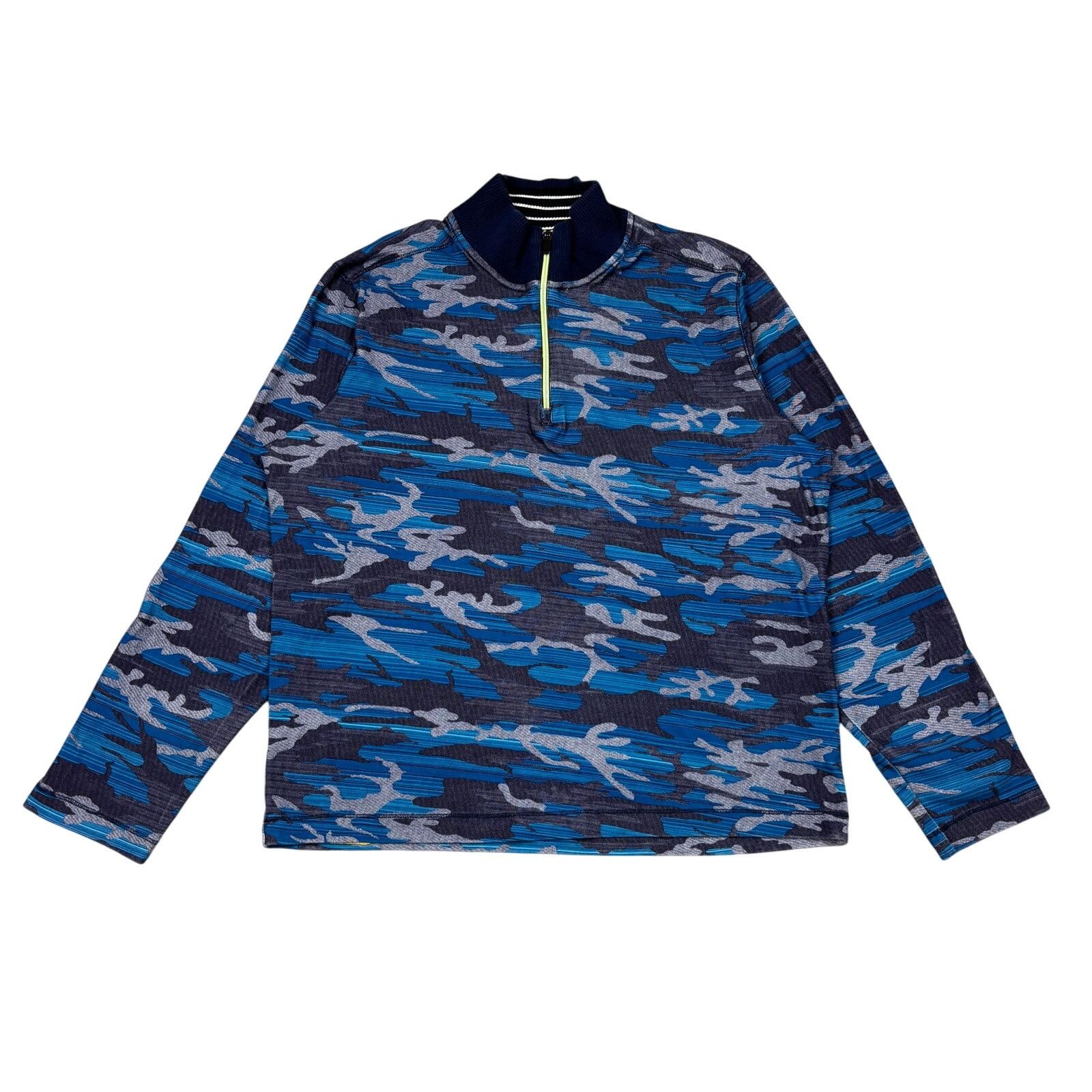 Robert Graham Robert Graham Street Circuit Camo 1/4 Zip Pullover Large Size US L / EU 52-54 / 3 - 1 Thumbnail