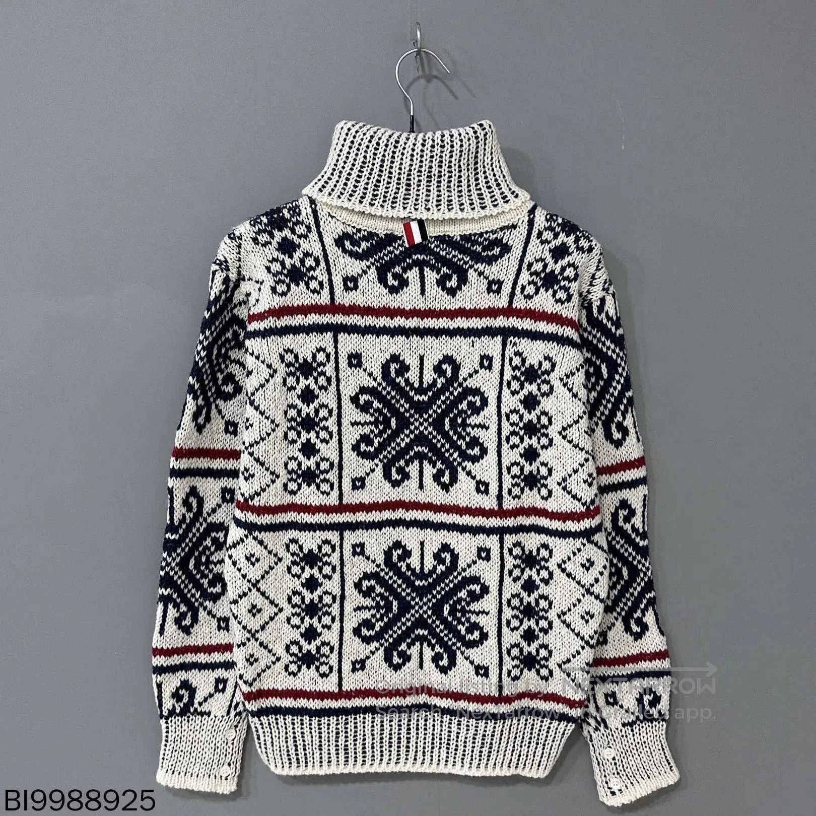 Thom Browne Thom Browne Christmas Fair Isle Knit Sweater. Size US M / EU 48-50 / 2 - 3 Thumbnail
