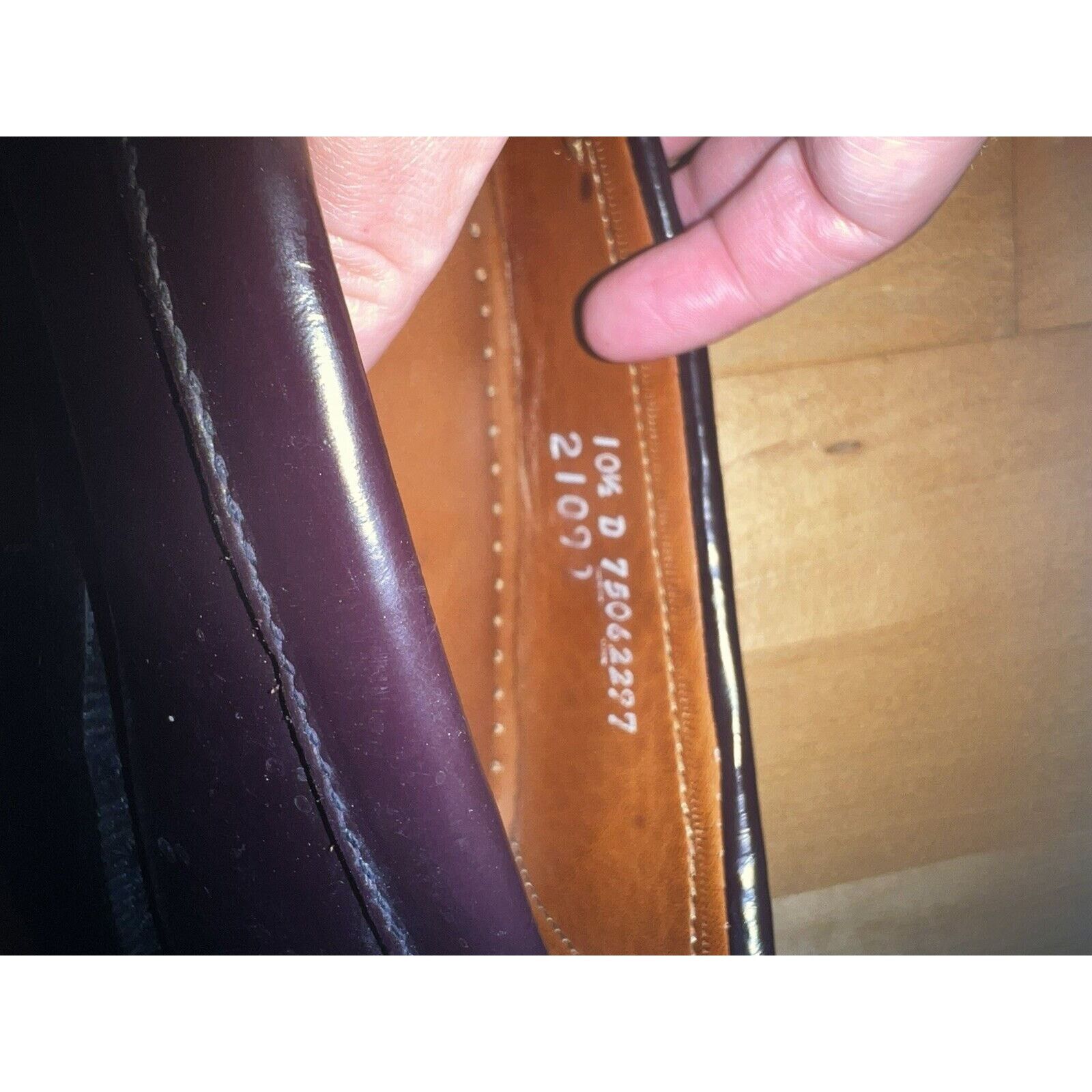 Sebago Sebago Classic Dan Brown Burgundy Penny Loafer Leather 10.5 Size US 10.5 / EU 43-44 - 4 Thumbnail