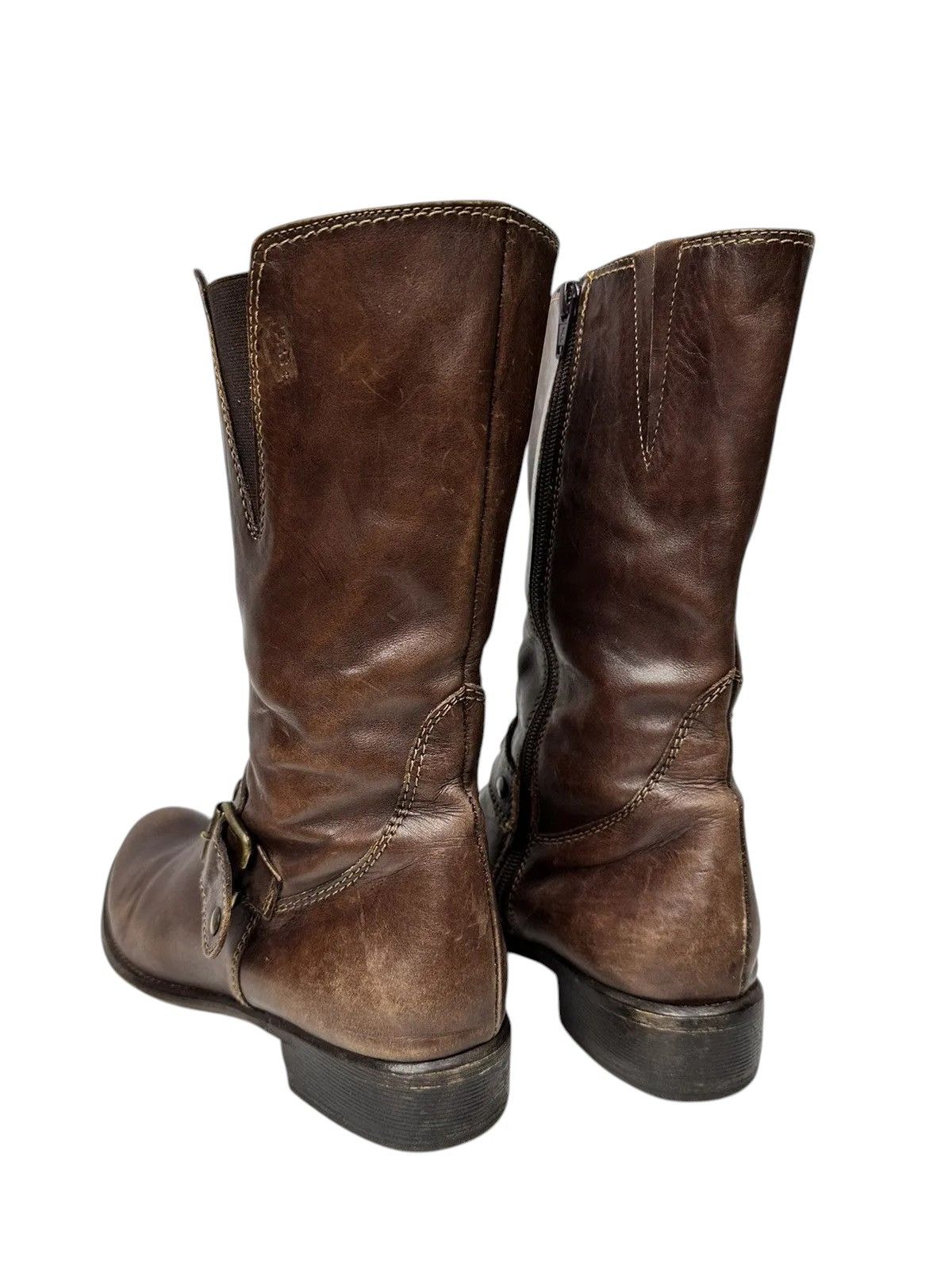 If Six Was Nine Vintage Leather Boots Hight AS 98 Rare Rick Owens Tornado Size US 7 / EU 40 - 9 Thumbnail