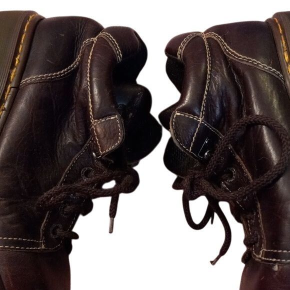 Dr. Martens Dr. Martens UK 7 US 9 Brown Leather Lace-Up Ankle Boots 8542 Size US 9 / IT 39 - 6 Thumbnail