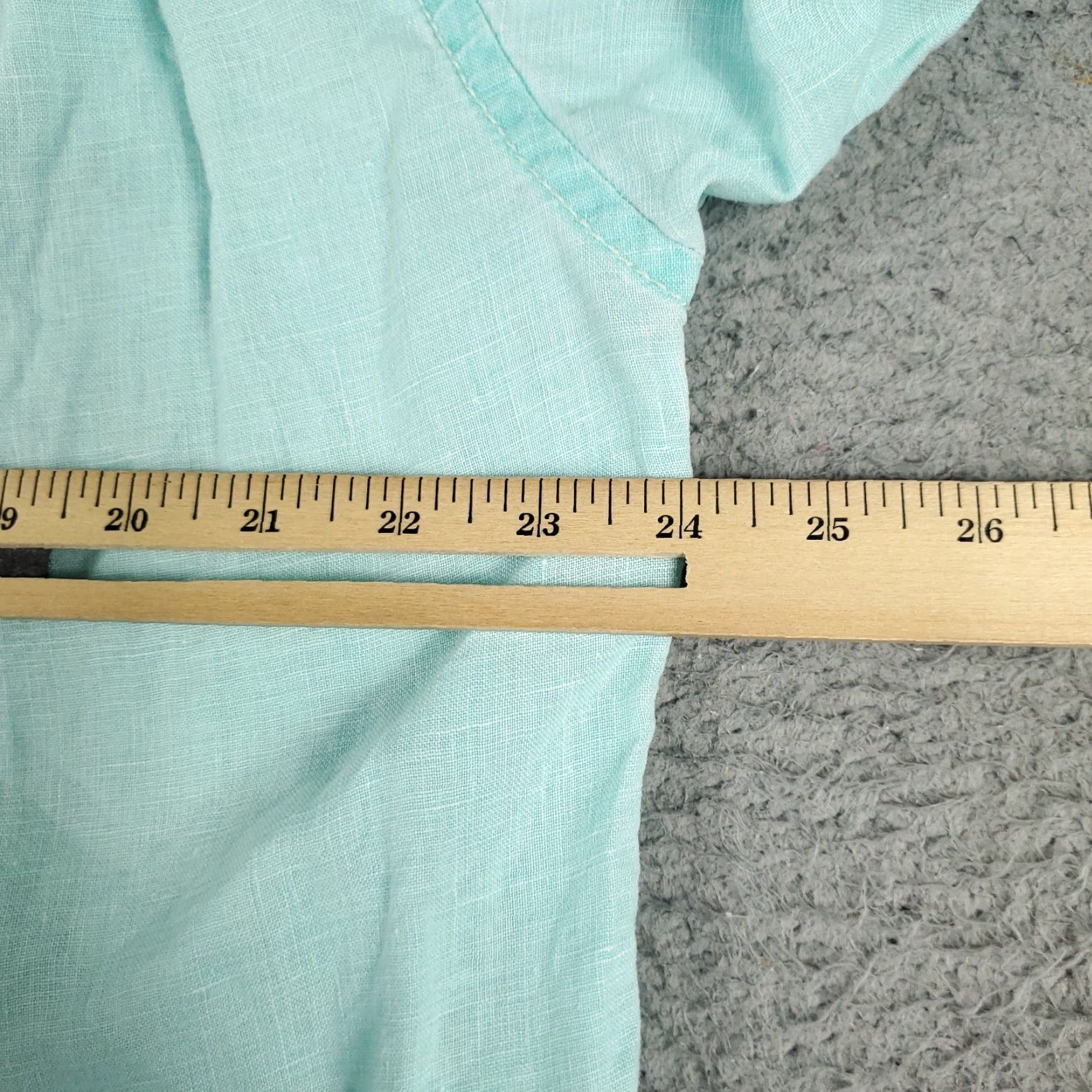 Tommy Bahama Tommy Bahama Button-Up Shirt Mens Large Blue Linen Long Sleeve Casual Size US L / EU 52-54 / 3 - 5 Thumbnail