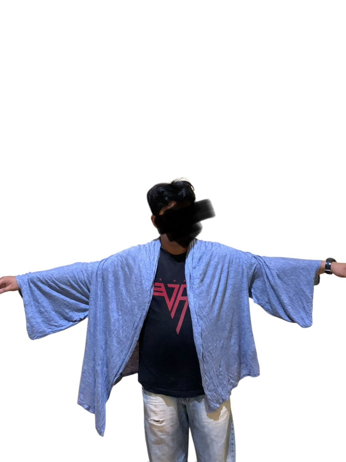 SOU SOU SOU SOU Linen haori kimono cardigan hakama Size US L / EU 52-54 / 3 - 6 Thumbnail