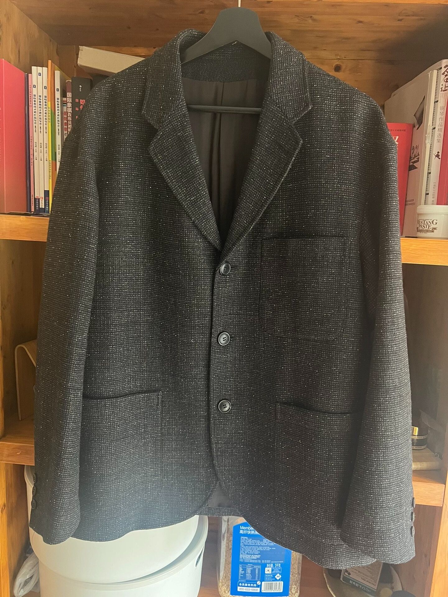 Visvim visvim falkland blazer jacket thick fabric Size US M / EU 48-50 / 2 - 1 Thumbnail