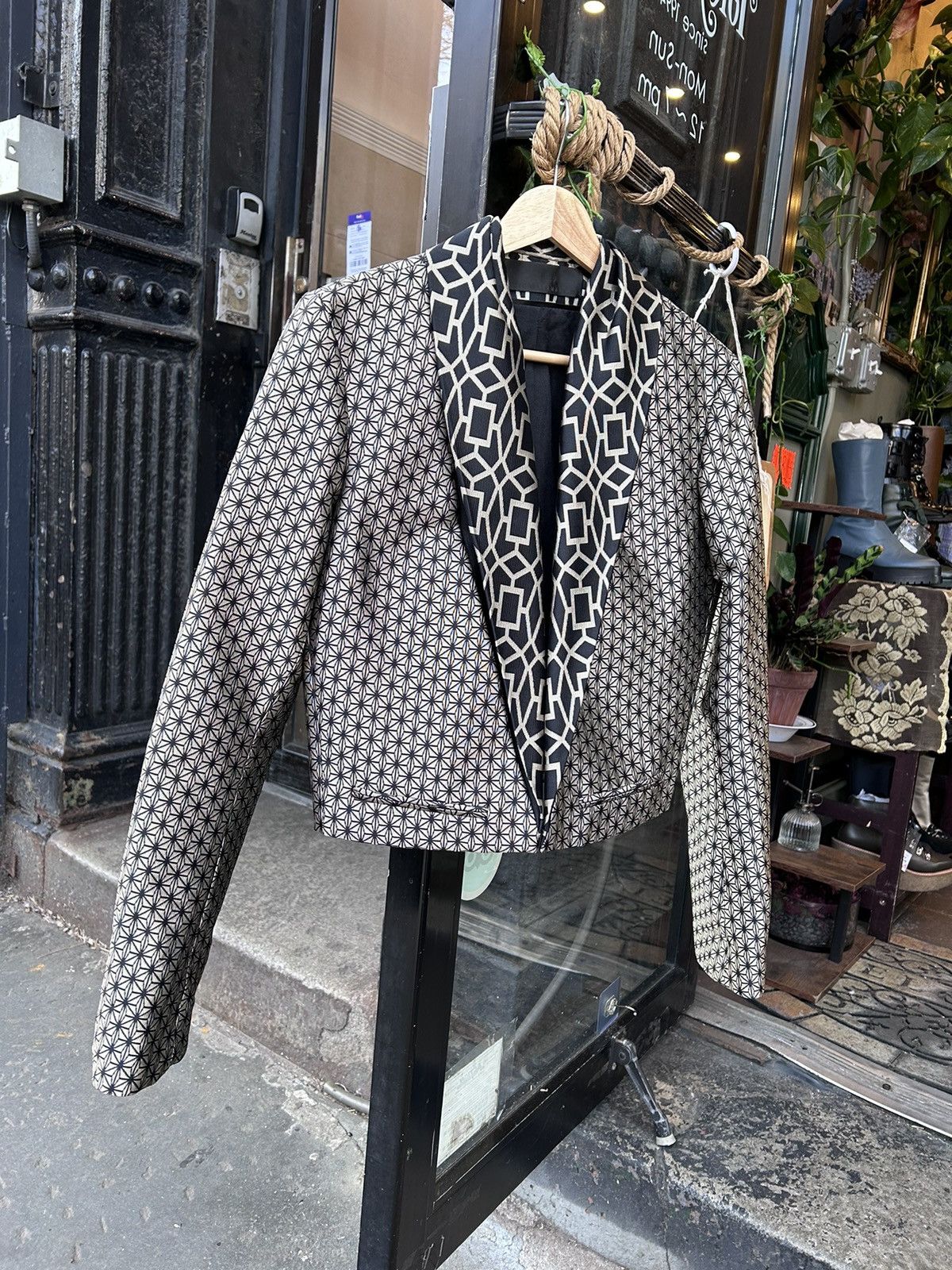 Haider Ackermann HAIDER ACKERMANN - Amazing Pattern Print Cropped ...