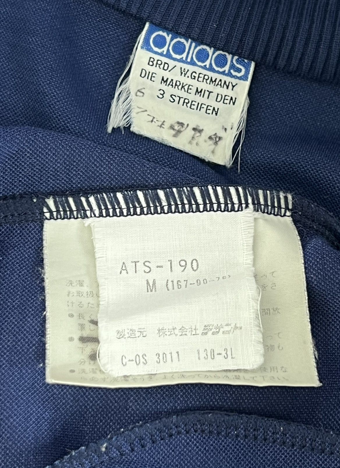 Adidas × Descente × Vintage 80s Vintage Distressed Adidas