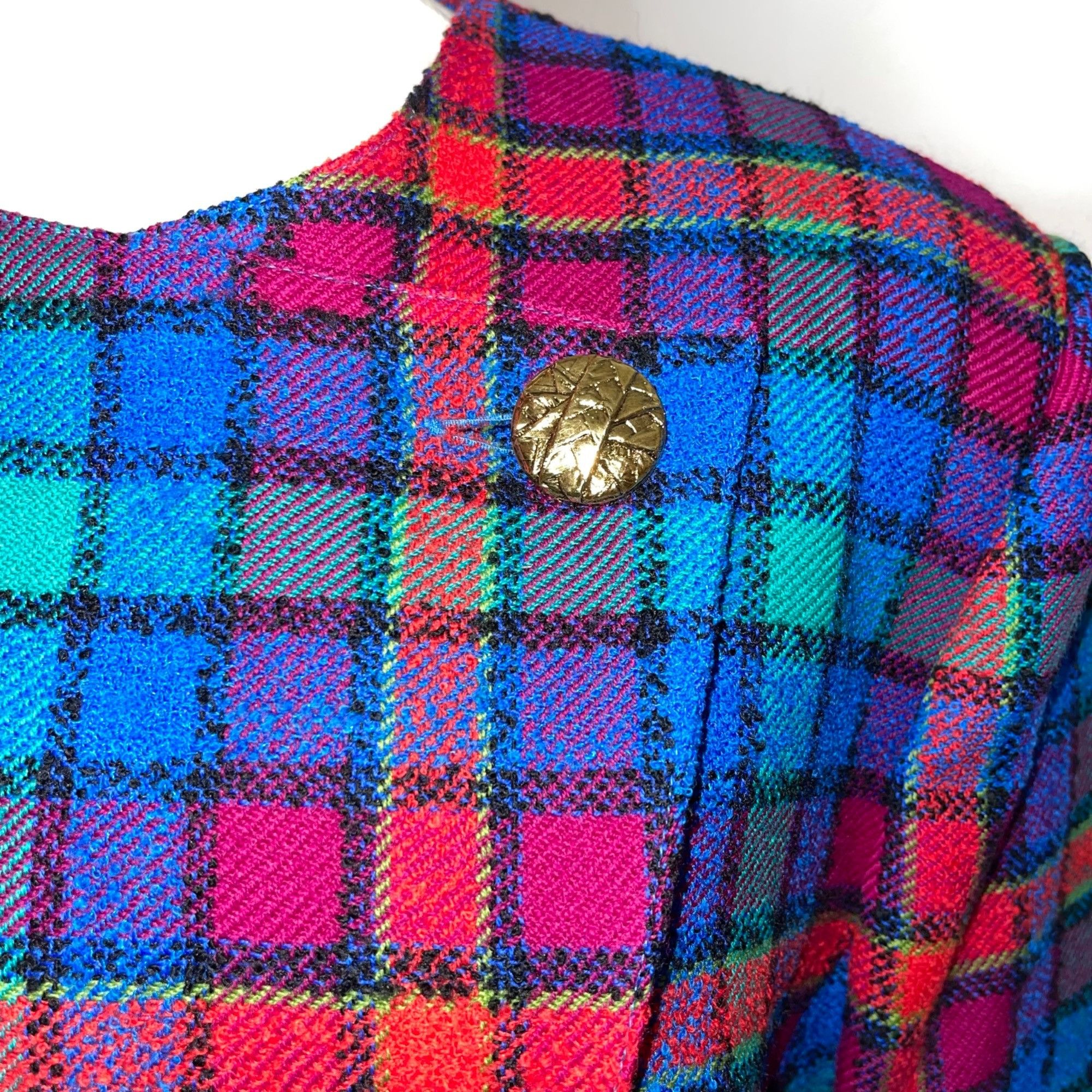 Vintage Lady F Vintage Womens Jacket Skirt Suit Size Large Size ONE SIZE - 4 Thumbnail