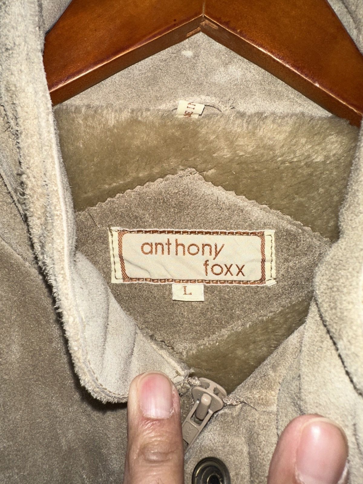 Other VTG 80s Anthony Foxx Suede Leather Jacket Men’s Large Bomber Size US L / EU 52-54 / 3 - 11 Thumbnail