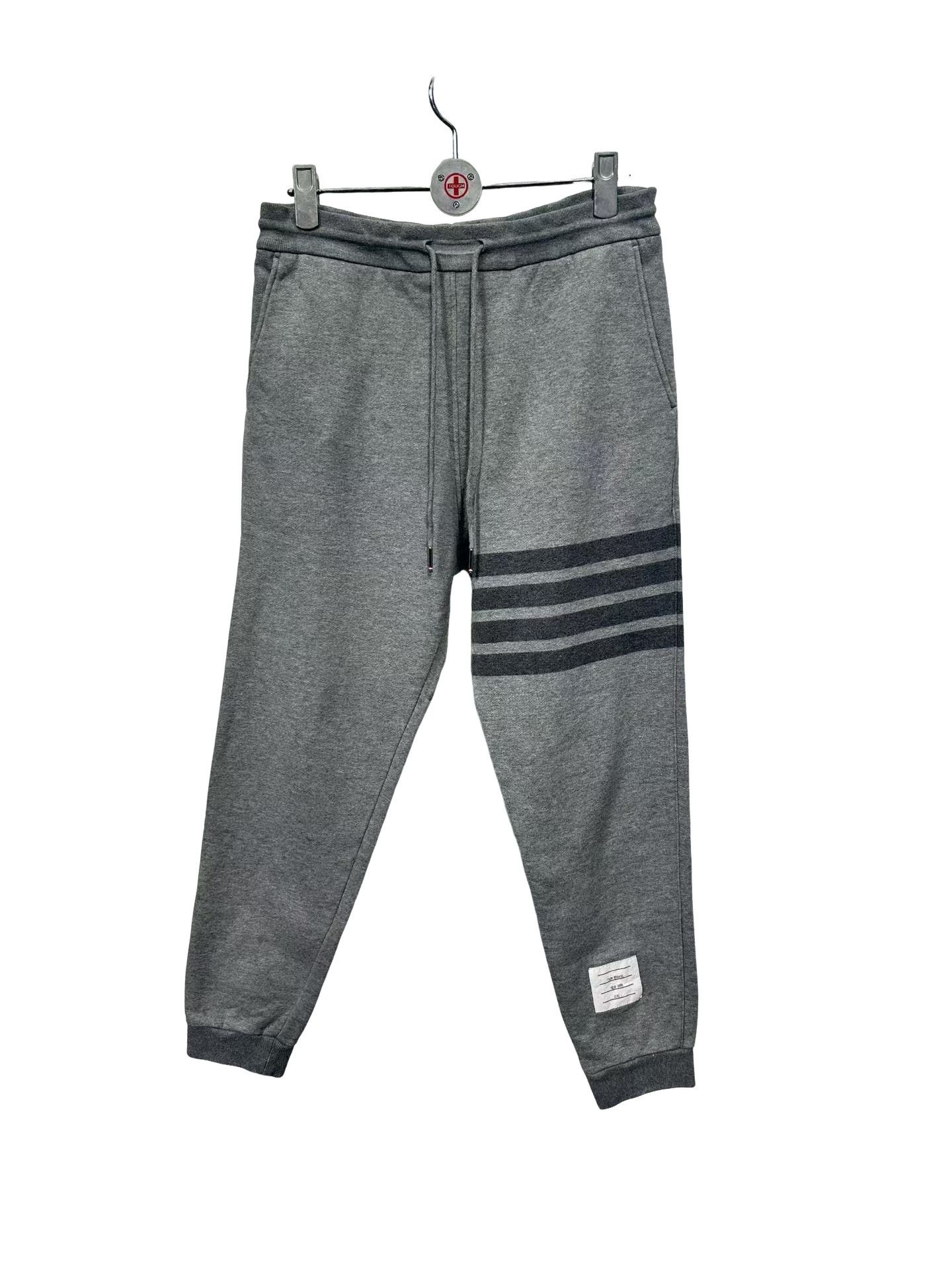 Thom Browne Thom Browne 4-Bar Stripe Sweatpants Size 1 Size US 30 / EU 46 - 1 Thumbnail