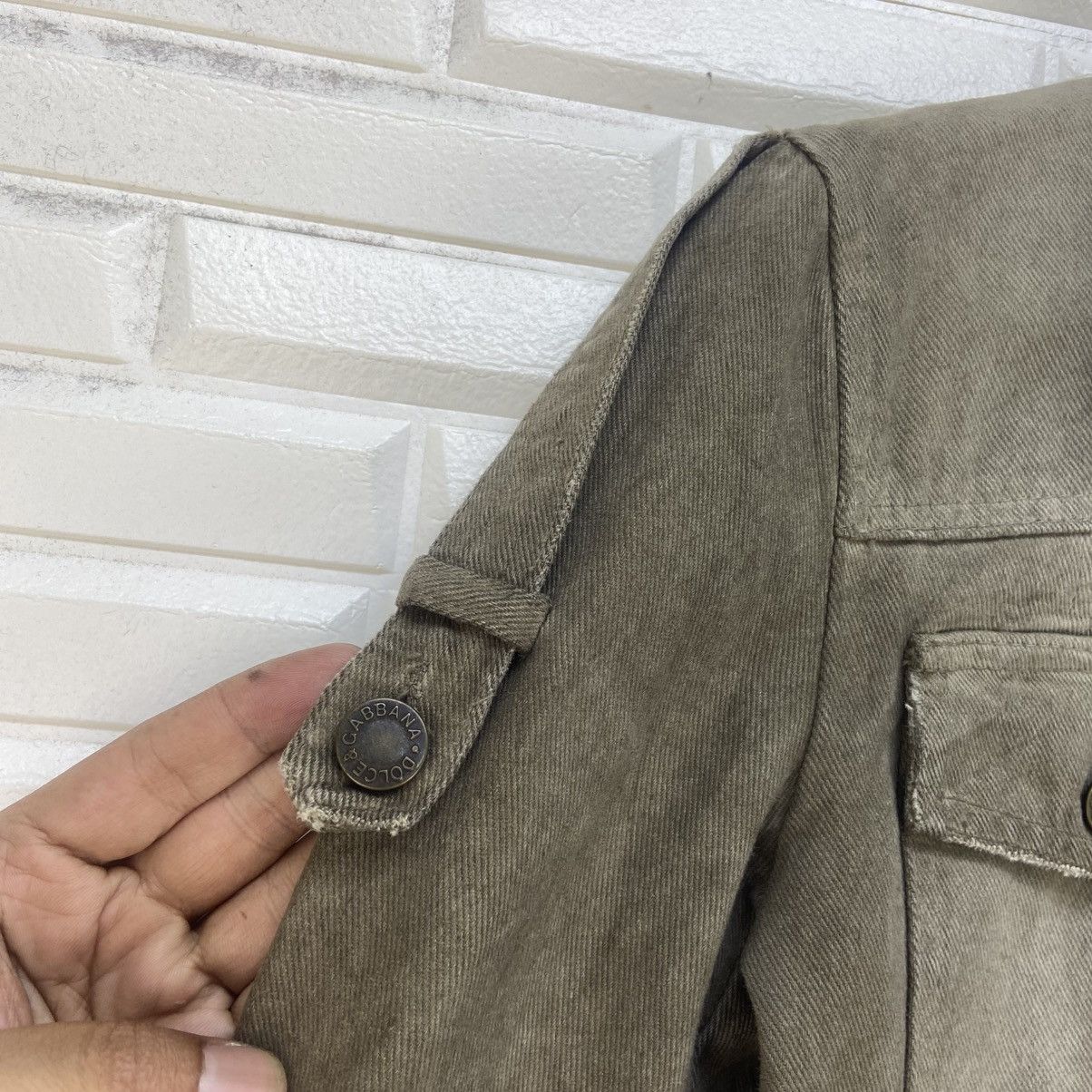 Dolce & Gabbana Made in Itali Dolce & Gabbana Denim Jacket Size XS / US 0-2 / IT 36-38 - 7 Thumbnail