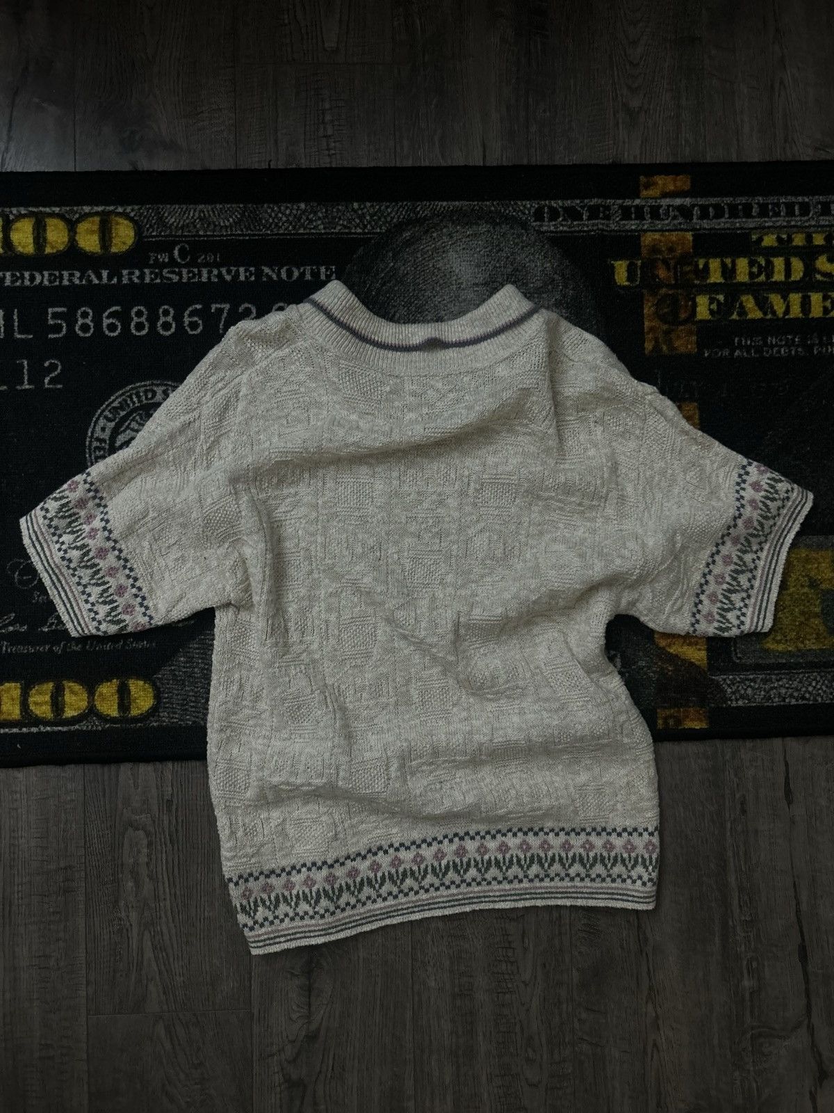 Vintage Vintage Knitted Polo Size US S / EU 44-46 / 1 - 5 Thumbnail
