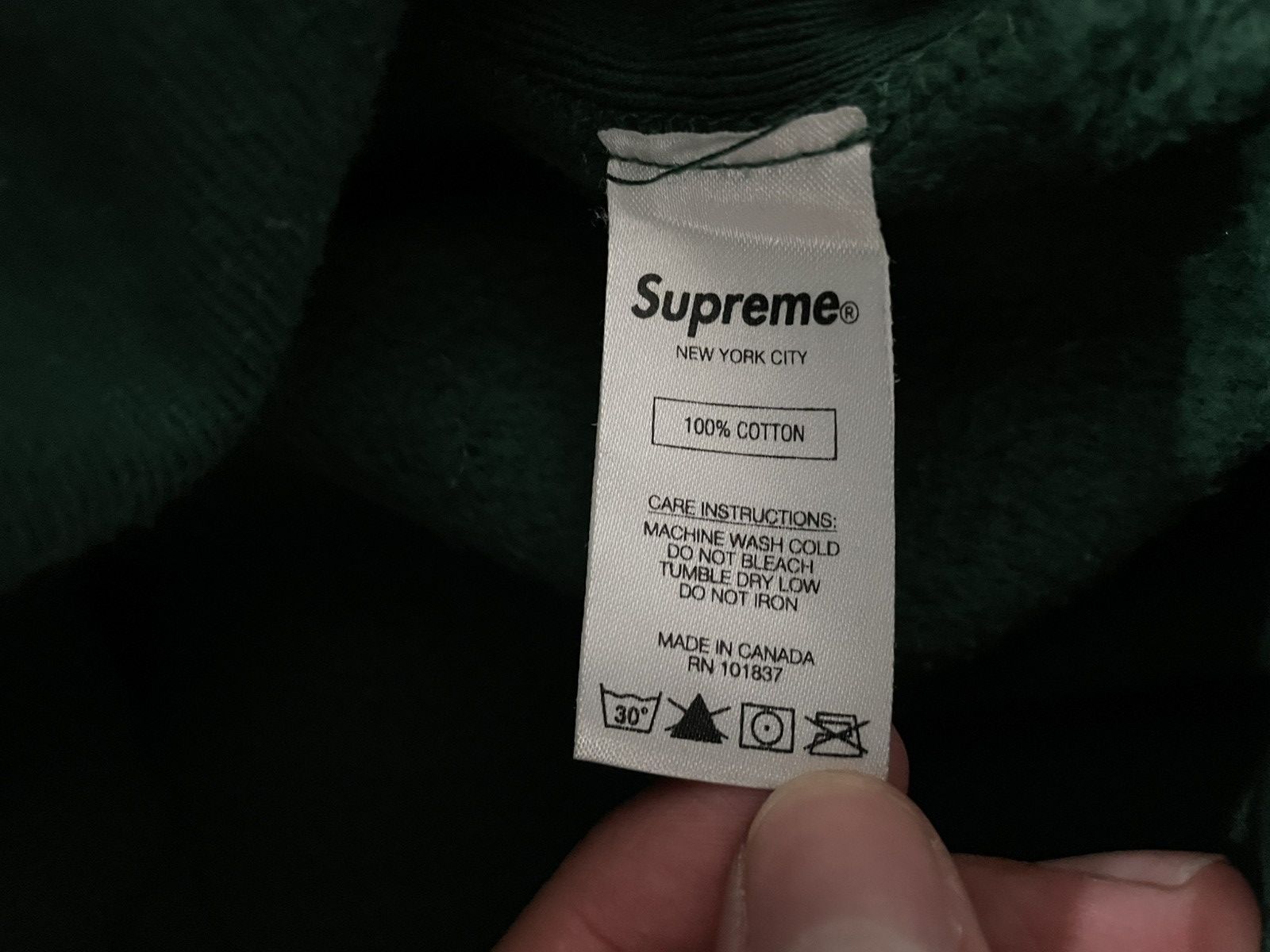 Supreme Supreme S Logo Hoodie (X-Large) Size US XL / EU 56 / 4 - 6 Thumbnail