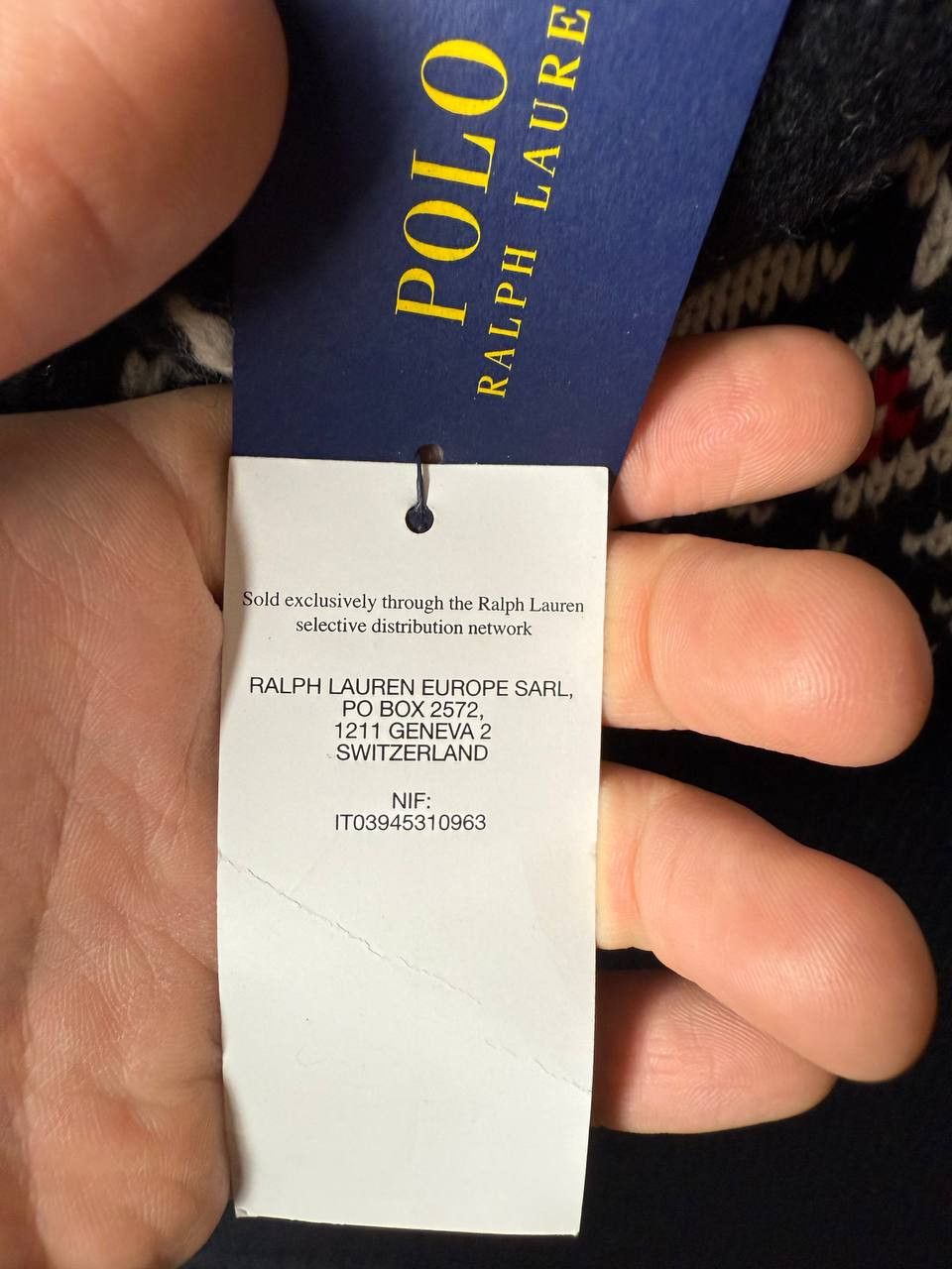 Ralph Lauren Ralph Lauren 5G Ls Toggle Mock NK Snowflake Scarf suit Size US S / EU 44-46 / 1 - 12 Thumbnail