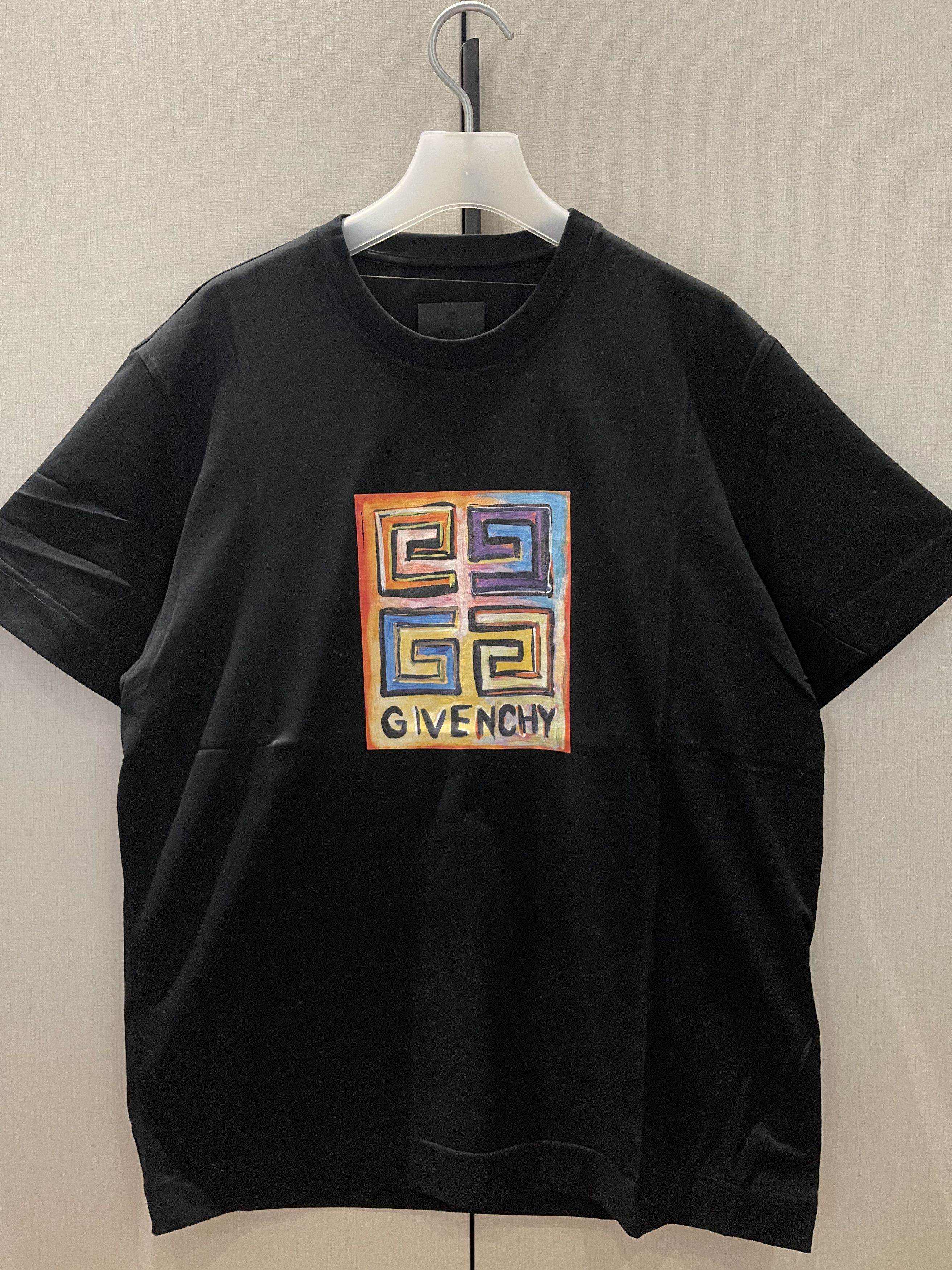 Givenchy Givenchy 4G Sketch Print Tee Black Size US XXL / EU 58 / 5 - 3 Thumbnail