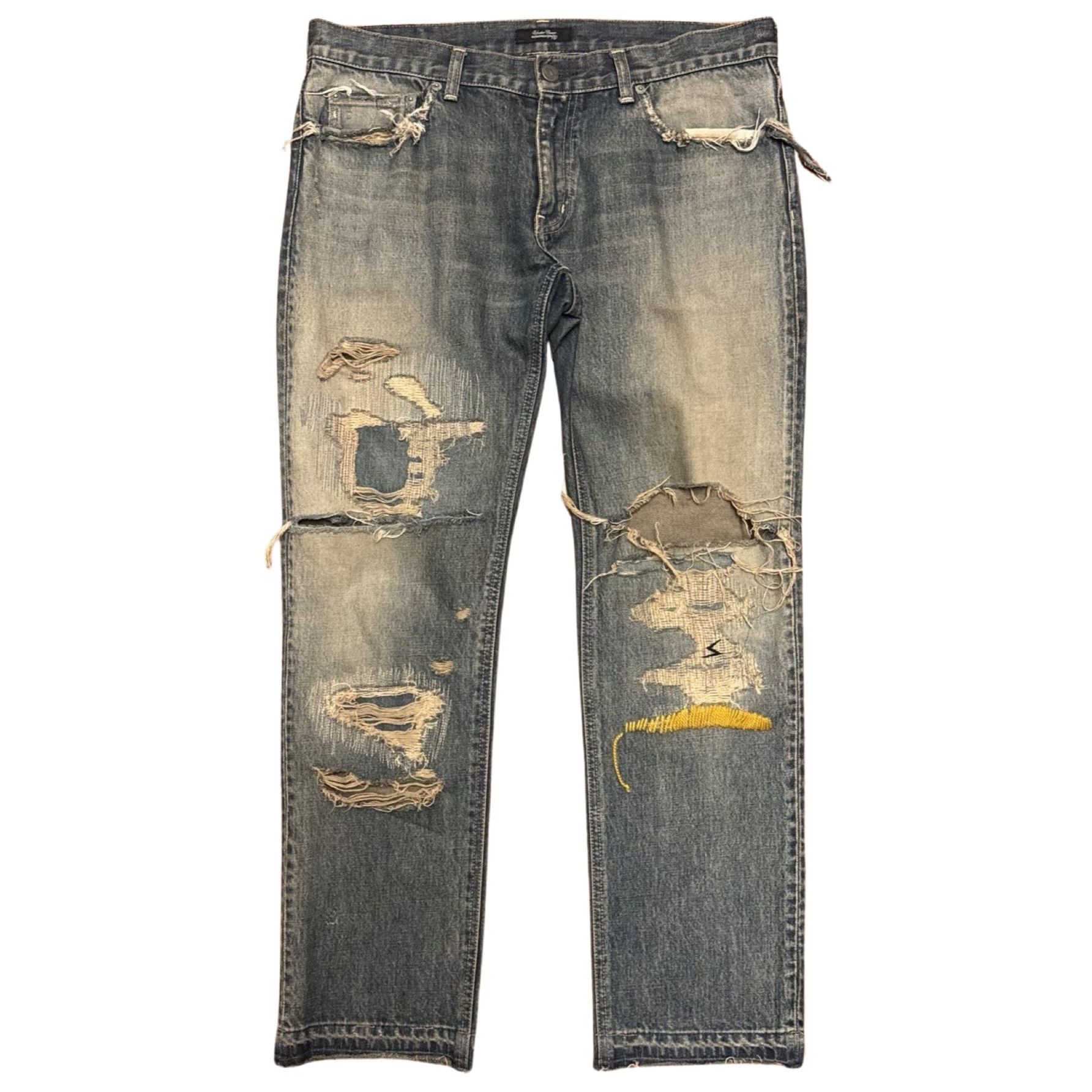 Jun Takahashi × Undercover Undercover 68 Yellow Yarn Denim