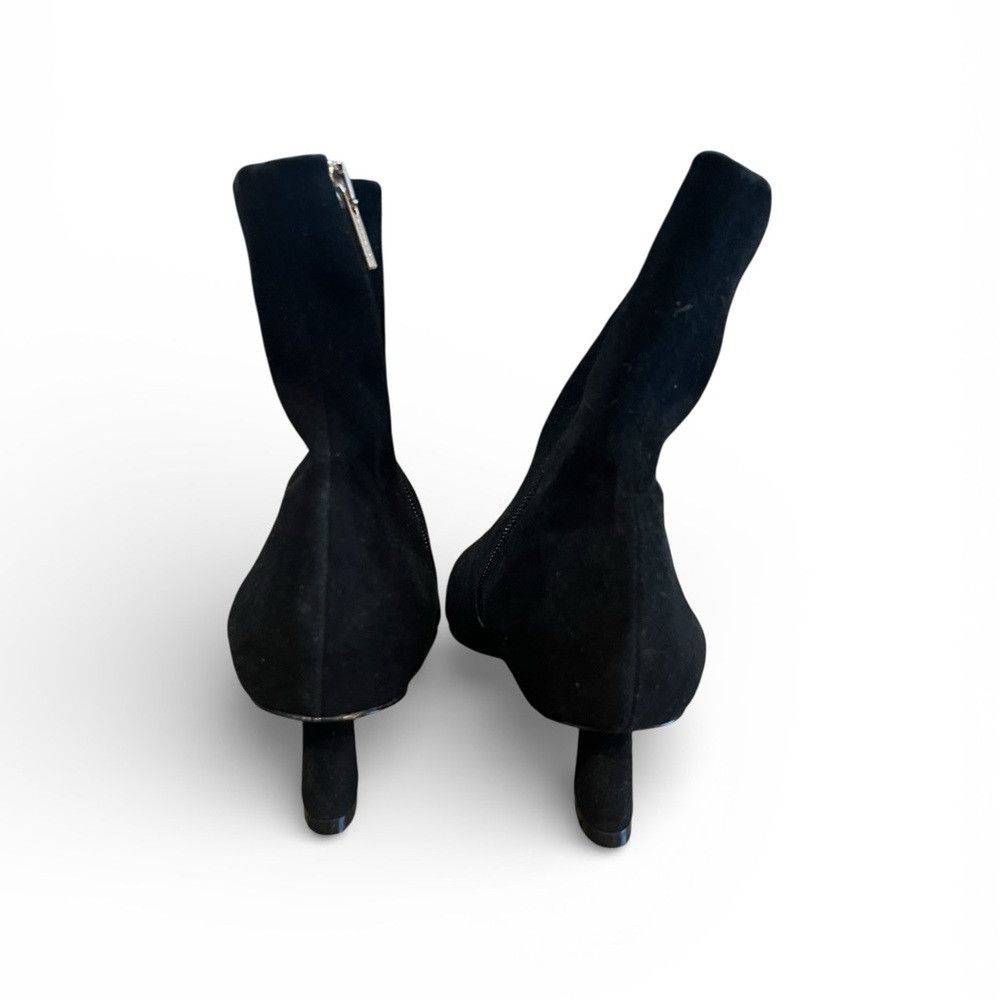 Robert Clergerie Clergerie “Sage” Black Stretch Suede Sock Booties EU 38 NEW Size US 7.5 / IT 37.5 - 7 Thumbnail