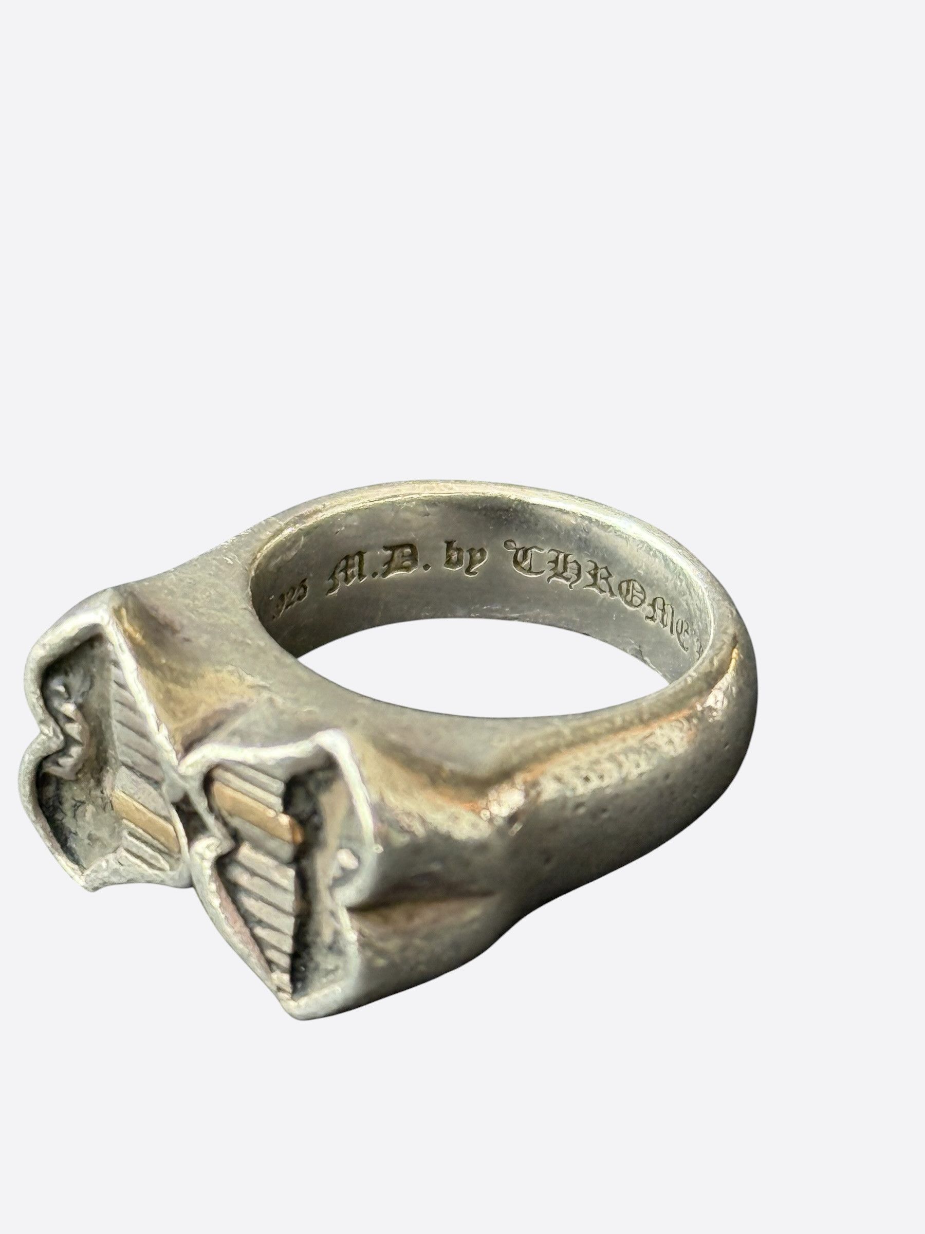 Chrome Hearts Chrome Hearts Matty Boy Double Chomper Ring Size ONE SIZE - 2 Thumbnail