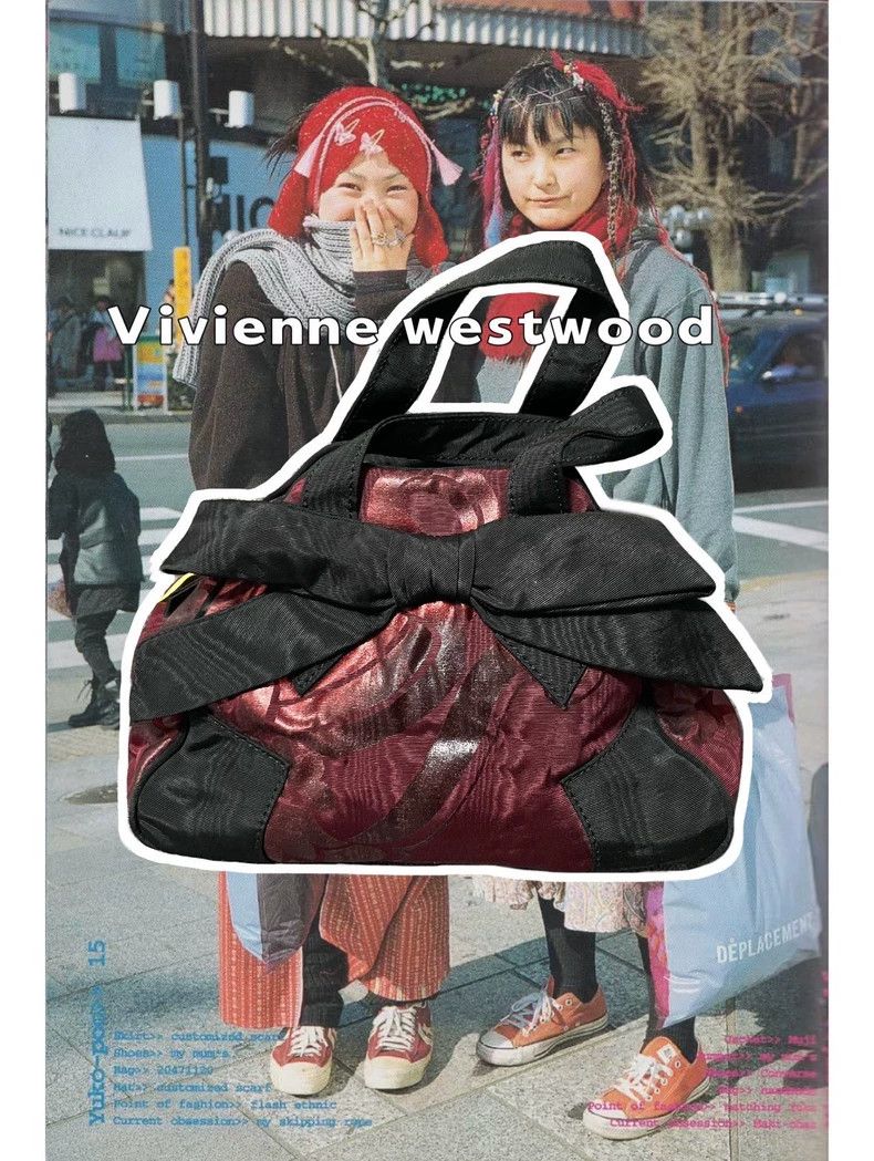 Vivienne Westwood Vivienne Westwood size os Mini graphic print bow handbag Size ONE SIZE - 1 Thumbnail