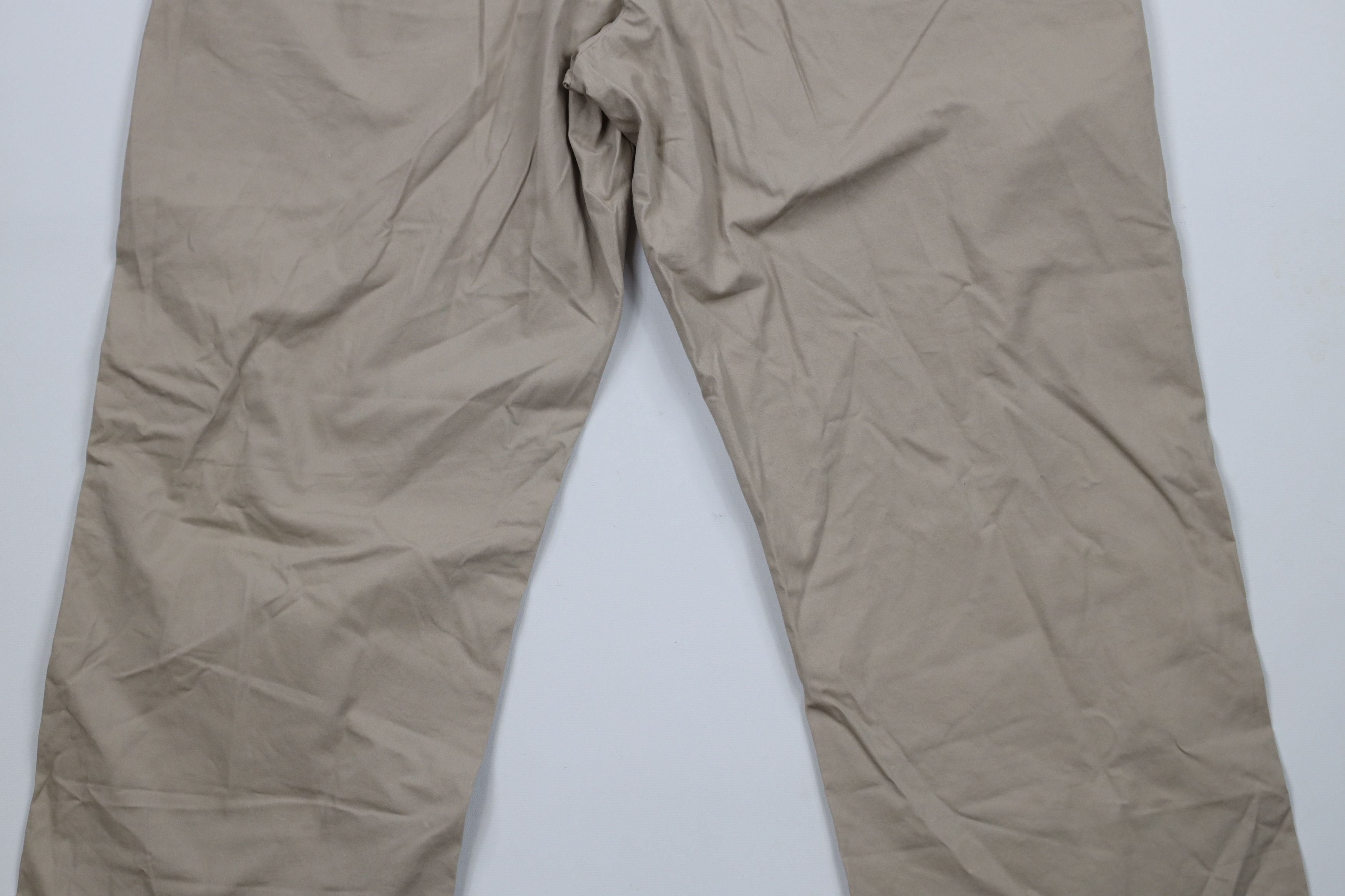 J.Crew × Vintage New J Crew Straight Leg Cotton Chino Pants Trousers Beige Size US 33 - 10 Thumbnail