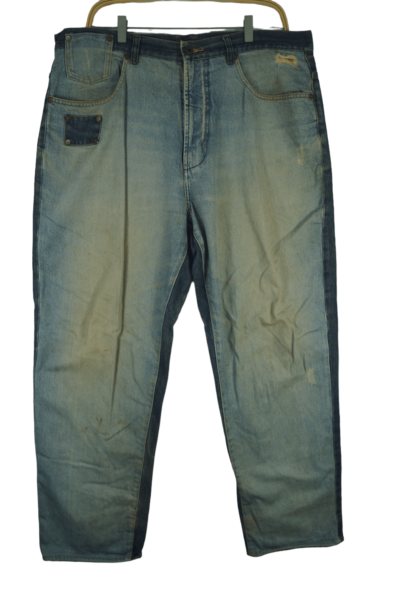 Vintage Rare Denim Azzure Jean Nice Design Size US 41 - 1 Thumbnail
