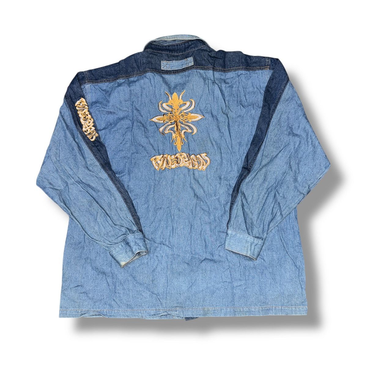 Y's for Men Vintage YS DREAM Patchworks Style Denim Jacket Size US L / EU 52-54 / 3 - 2 Thumbnail