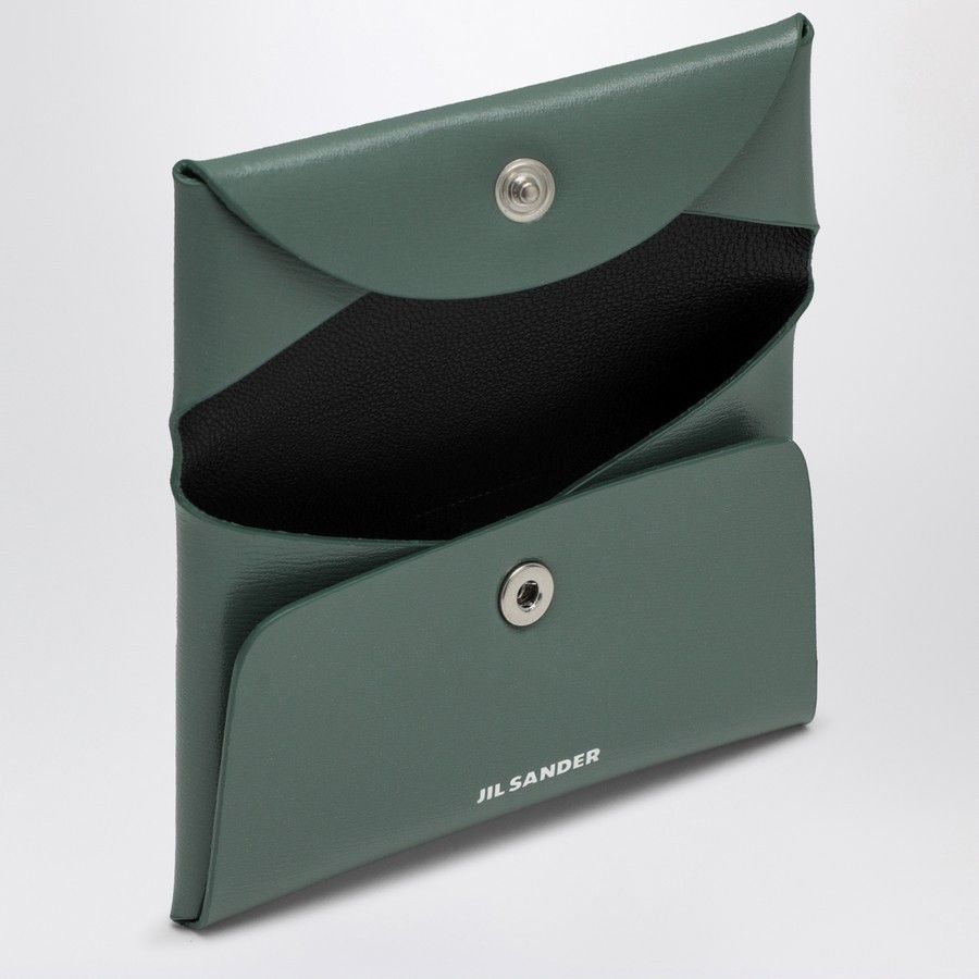 Jil Sander o1d2blof0824 Size: OS / Envelope Coin Purses in Green Size ONE SIZE - 2 Thumbnail