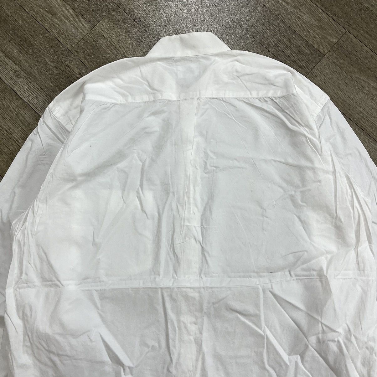 Issey Miyake Issey Miyake IM Product Shanghai Collar White Shirt Size US M / EU 48-50 / 2 - 10 Thumbnail