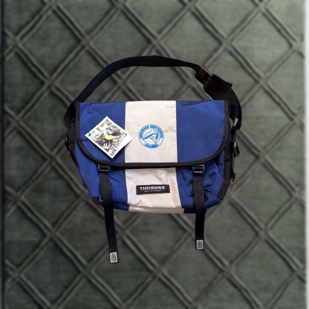 Vintage TIMBUK2 Pretty Little Liars Messenger Bag School Laptop Shoulder Strap Blue Travel NWT Size ONE SIZE - 1 Thumbnail