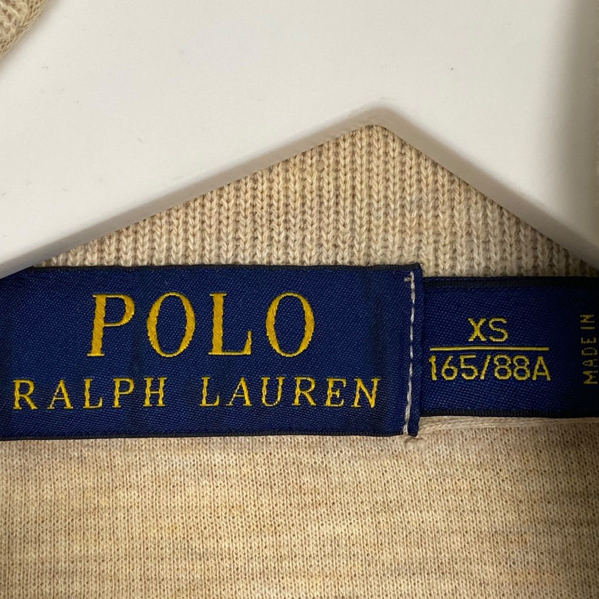 Vintage Vintage Polo Ralph Lauren Half Zipper Brown Pony Sweatshirt Size XS / US 0-2 / IT 36-38 - 6 Thumbnail