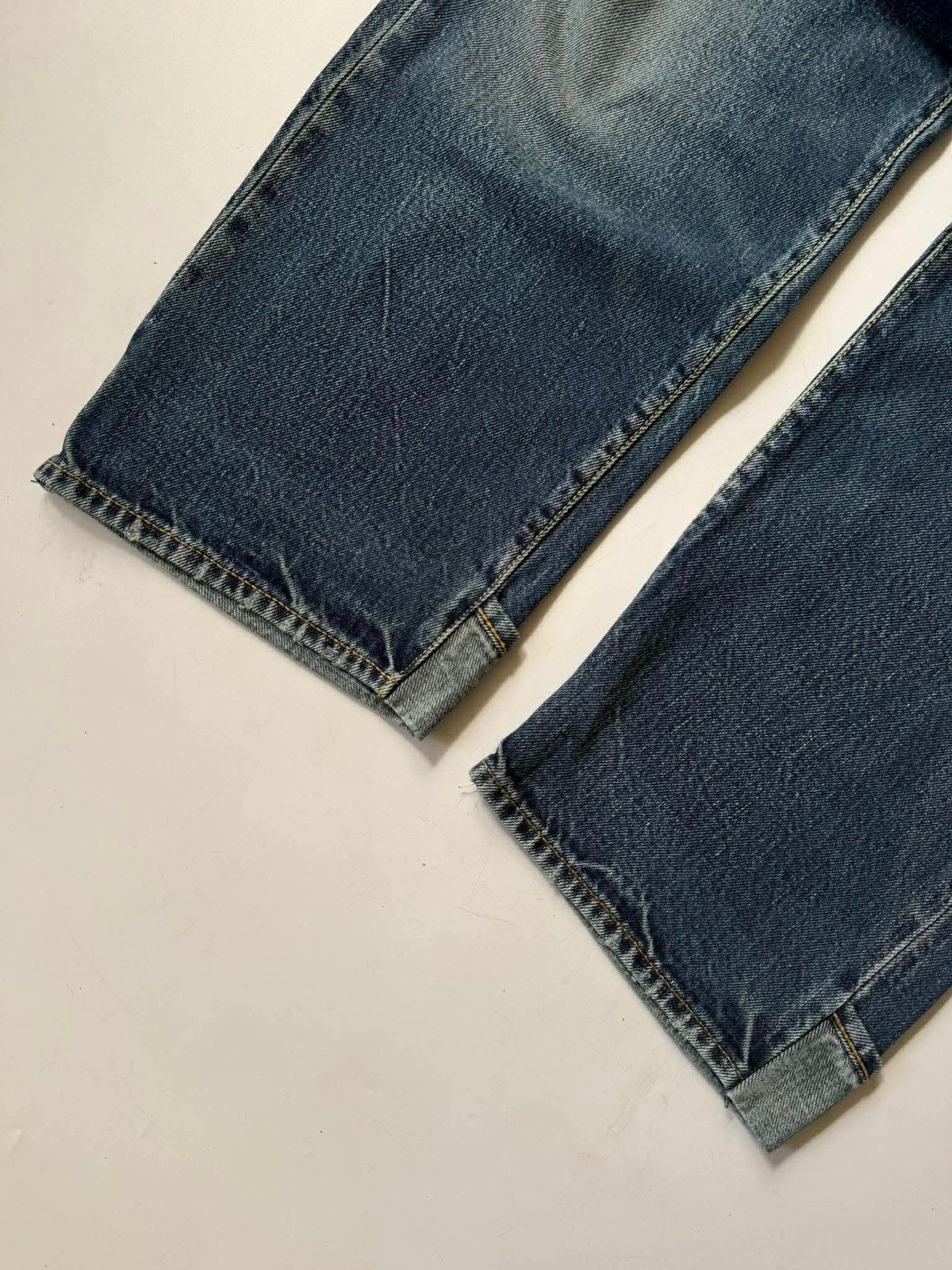 Undercover Undercover - Switching Leather Denim Pants Size US 29 - 7 Thumbnail