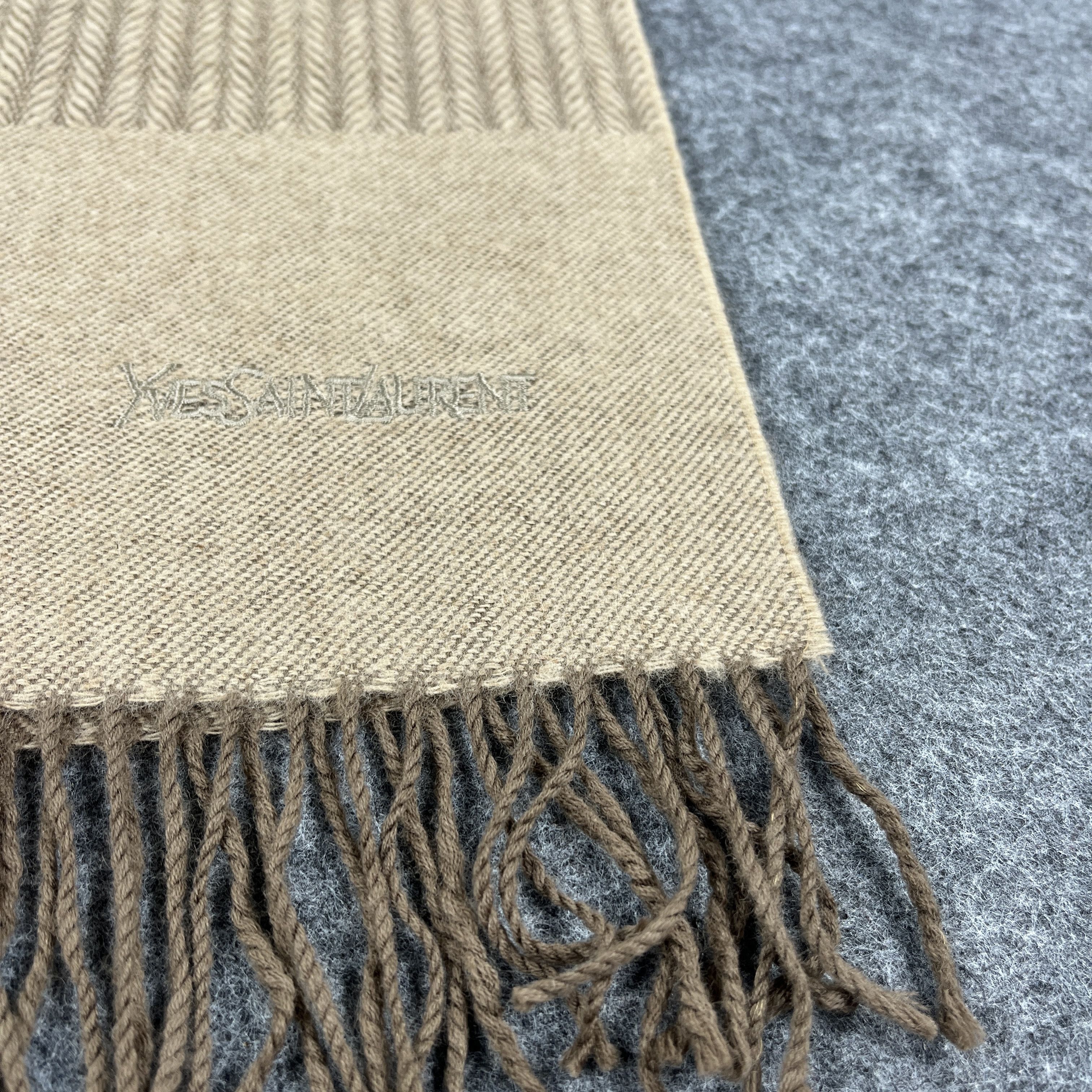 Vintage × Yves Saint Laurent Yves Saint Laurent Scarf / Muffler / Neckwear T1013 Size ONE SIZE - 7 Thumbnail