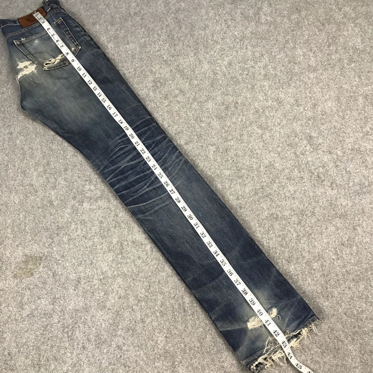 Hysteric Glamour × Japanese Brand HYSTERIC GLAMOUR DENIM DISTRESSED SKINNY JEANS PANT Size US 27 - 21 Thumbnail