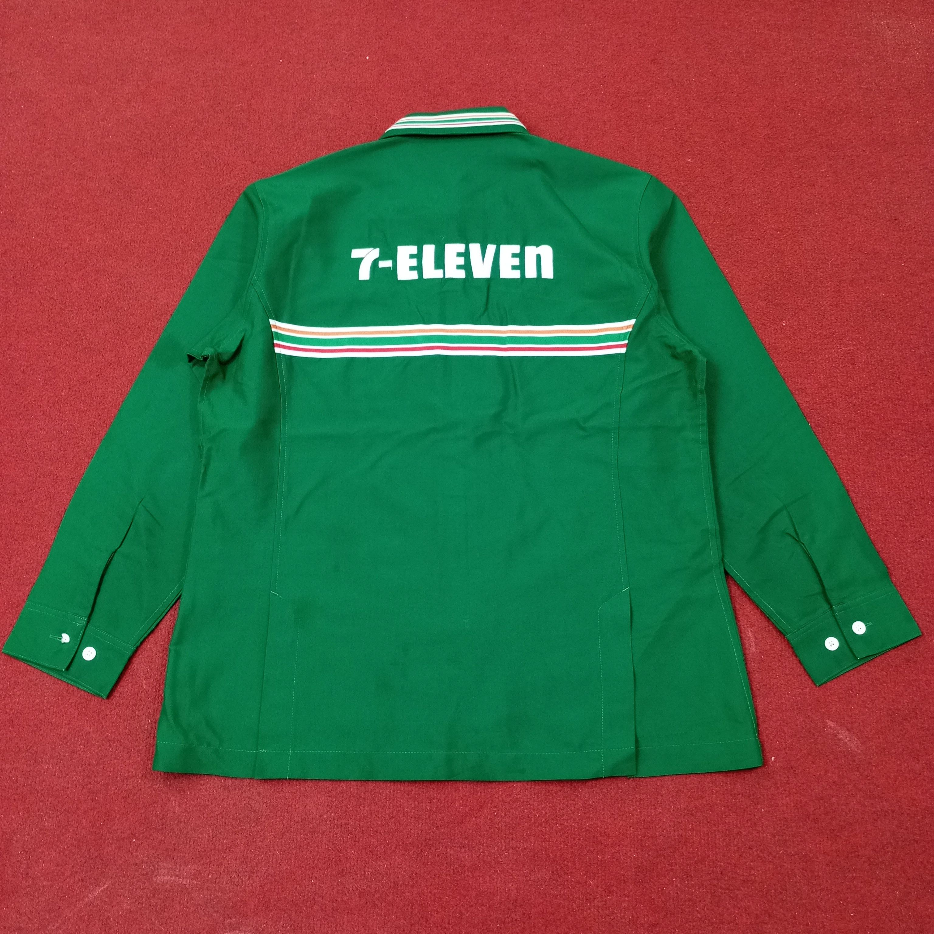 Vintage 7 Eleven Japanese Workwear Uniform Jacket c239n33 Size US M / EU 48-50 / 2 - 4 Thumbnail