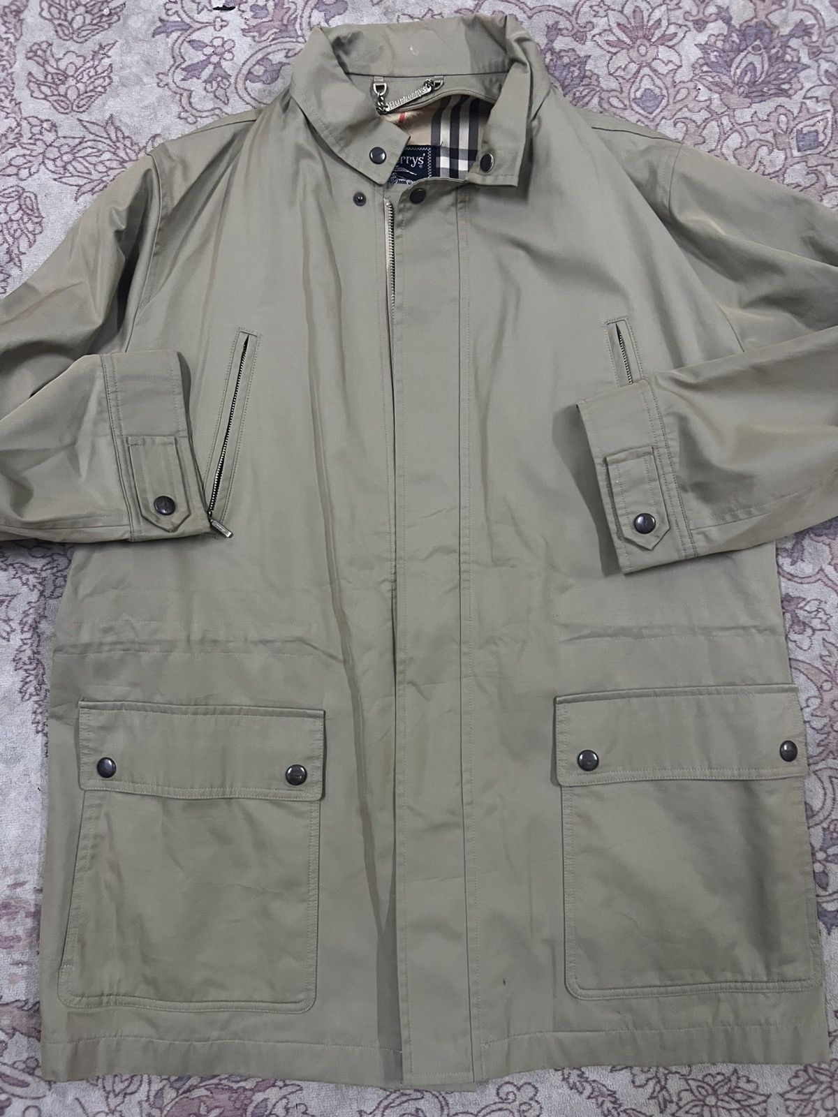 Burberry RARE Vintage Burberrys Japan C-TK83 Military Jacket Khaki Size US M / EU 48-50 / 2 - 19 Thumbnail