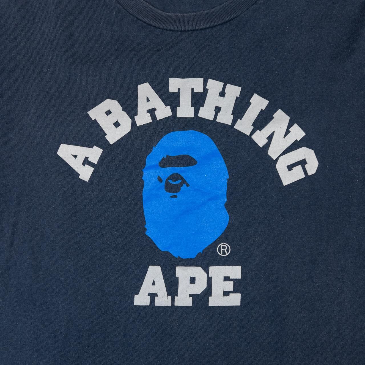 Bape Vintage Bape College Logo T Shirt Size M Size US M / EU 48-50 / 2 - 5 Thumbnail