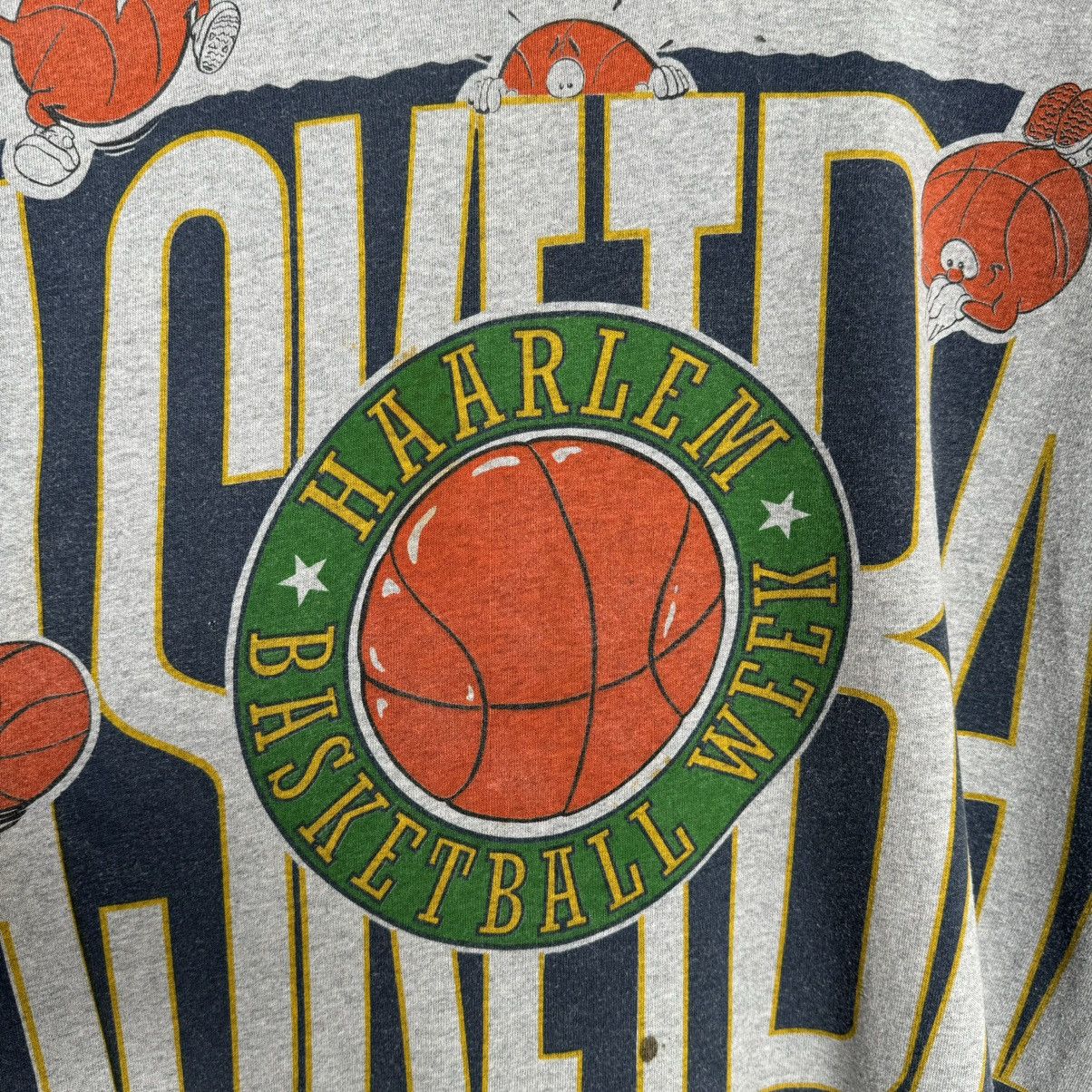 Harlem Globetrotters Vintage 90s Haarlem Basketball Week Rare Hanes AOP T Shirt Size US XXL / EU 58 / 5 - 4 Thumbnail