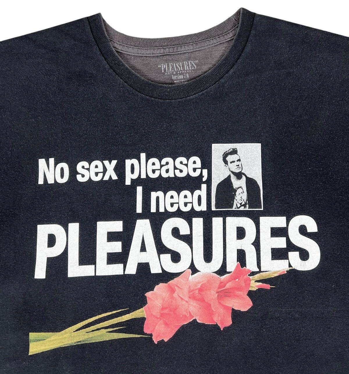 Pleasures Morrissey The Smiths “NO SEX PLEASE I NEED PLEASURES” Shirt Size US XL / EU 56 / 4 - 3 Thumbnail