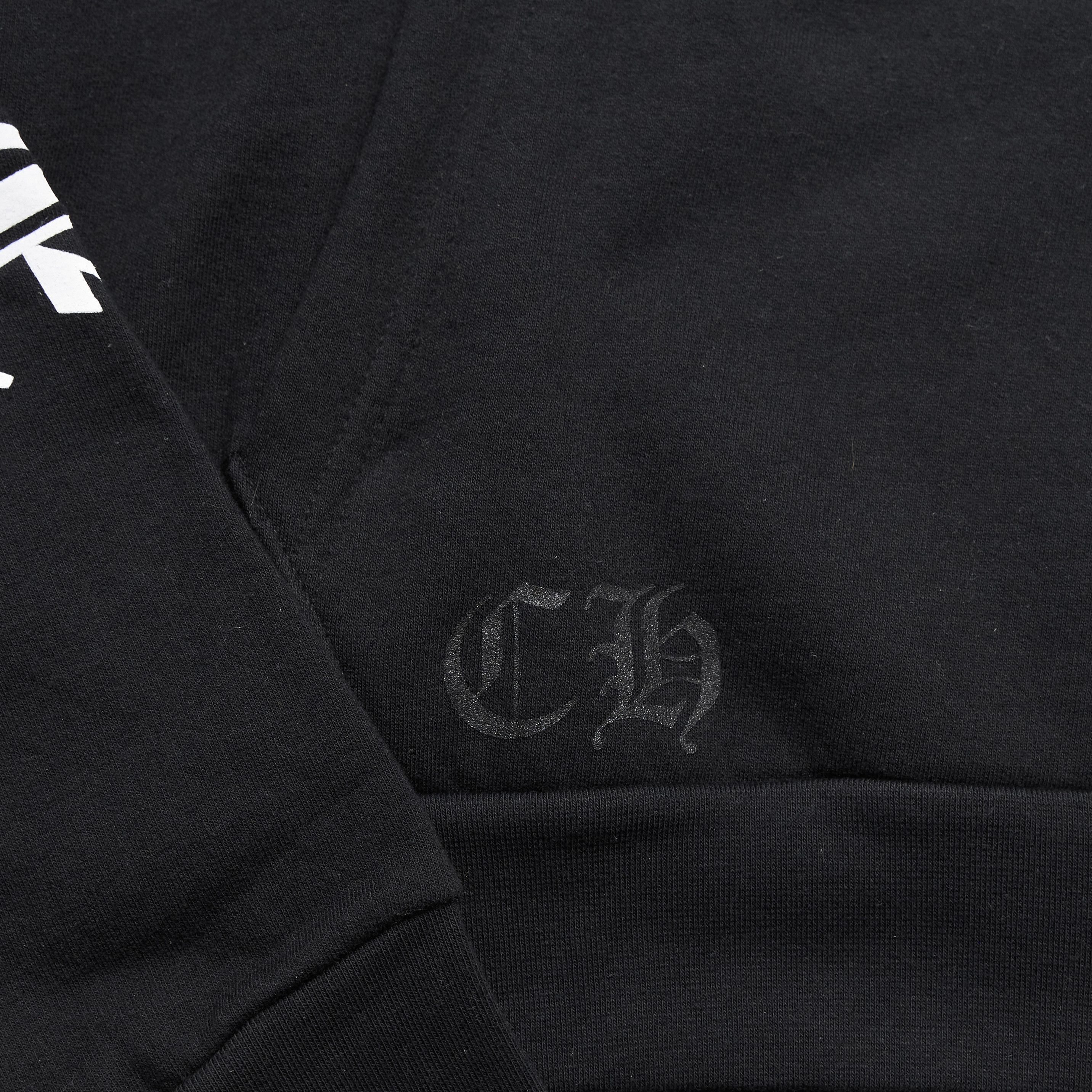 Chrome Hearts CHROME HEARTS Fleece Zip Hoodie BLACK Size US XL / EU 56 / 4 - 7 Thumbnail