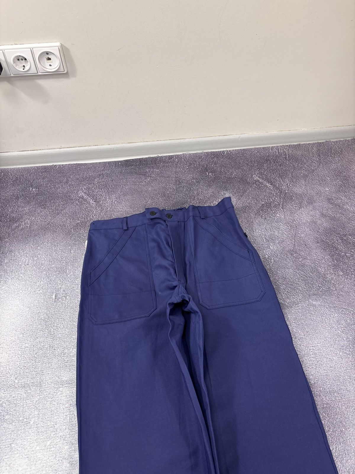 Other Vintage Sanfor French Workwear Pants 60s Cotton Twill Size US 38 / EU 54 - 4 Thumbnail
